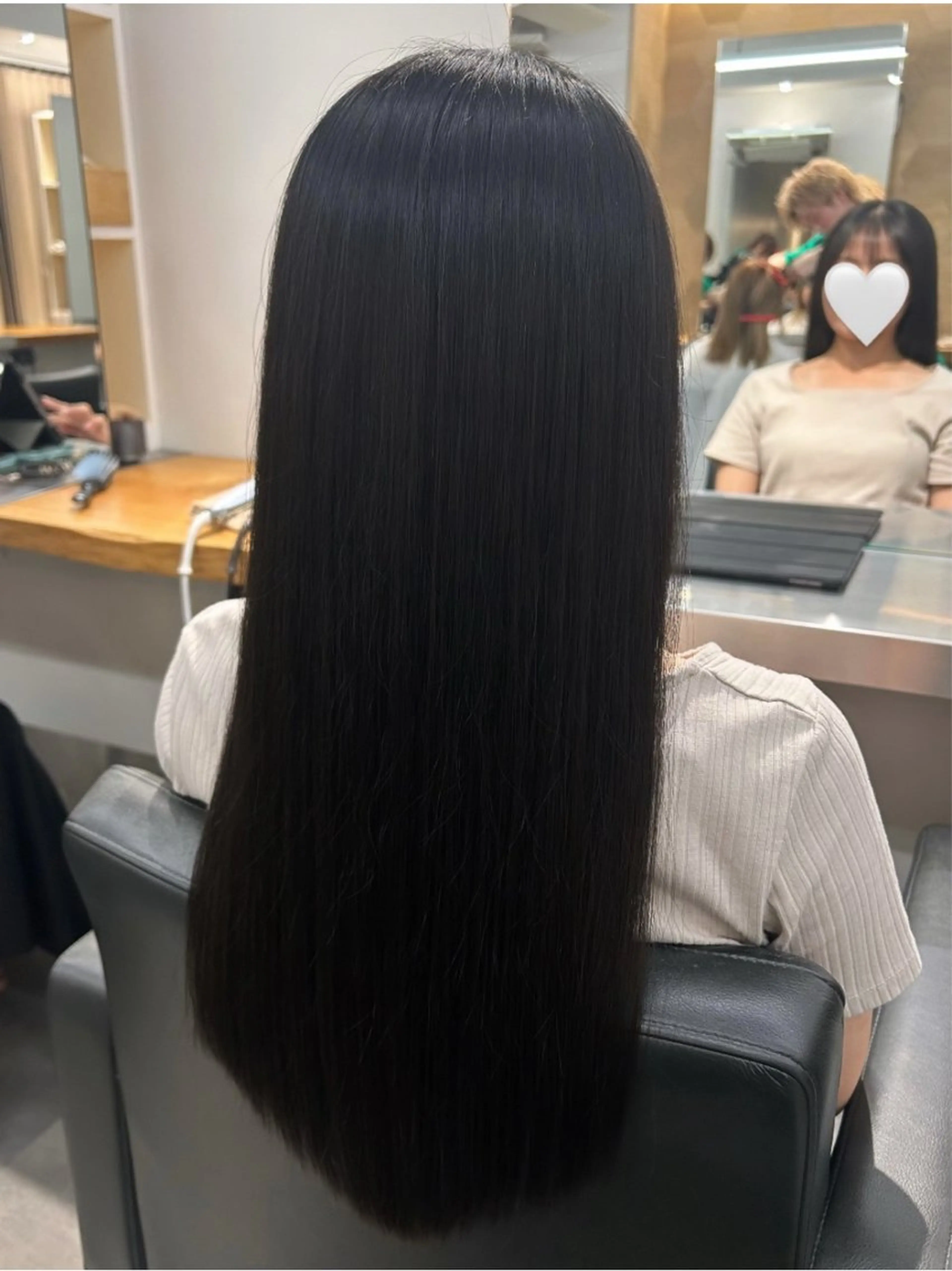 ケラチントリートメント（酸熱トリートメント）の写真