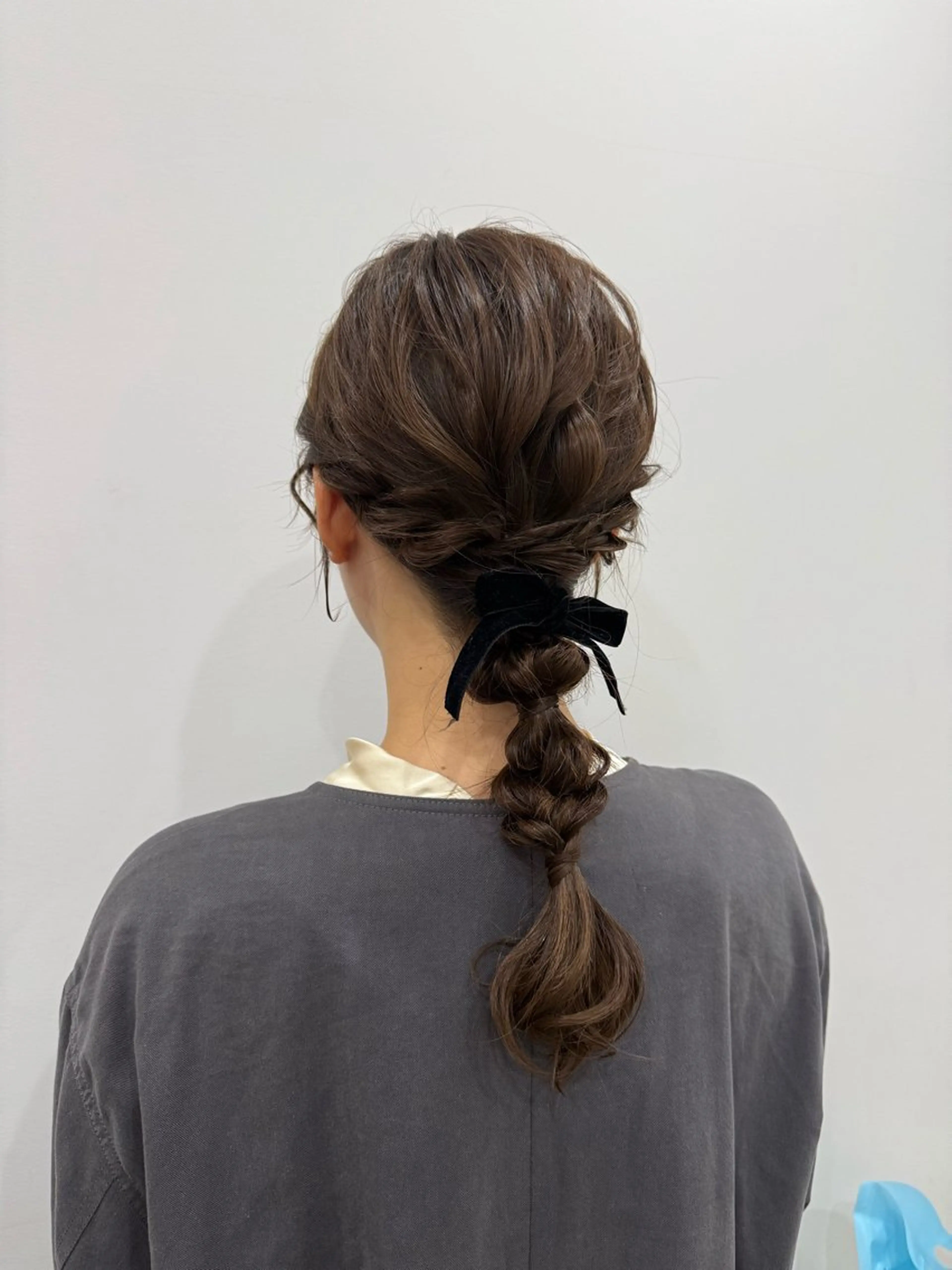 ヘアアレンジ 結婚式・ブライダル ニシザカ マナのヘアスタイル