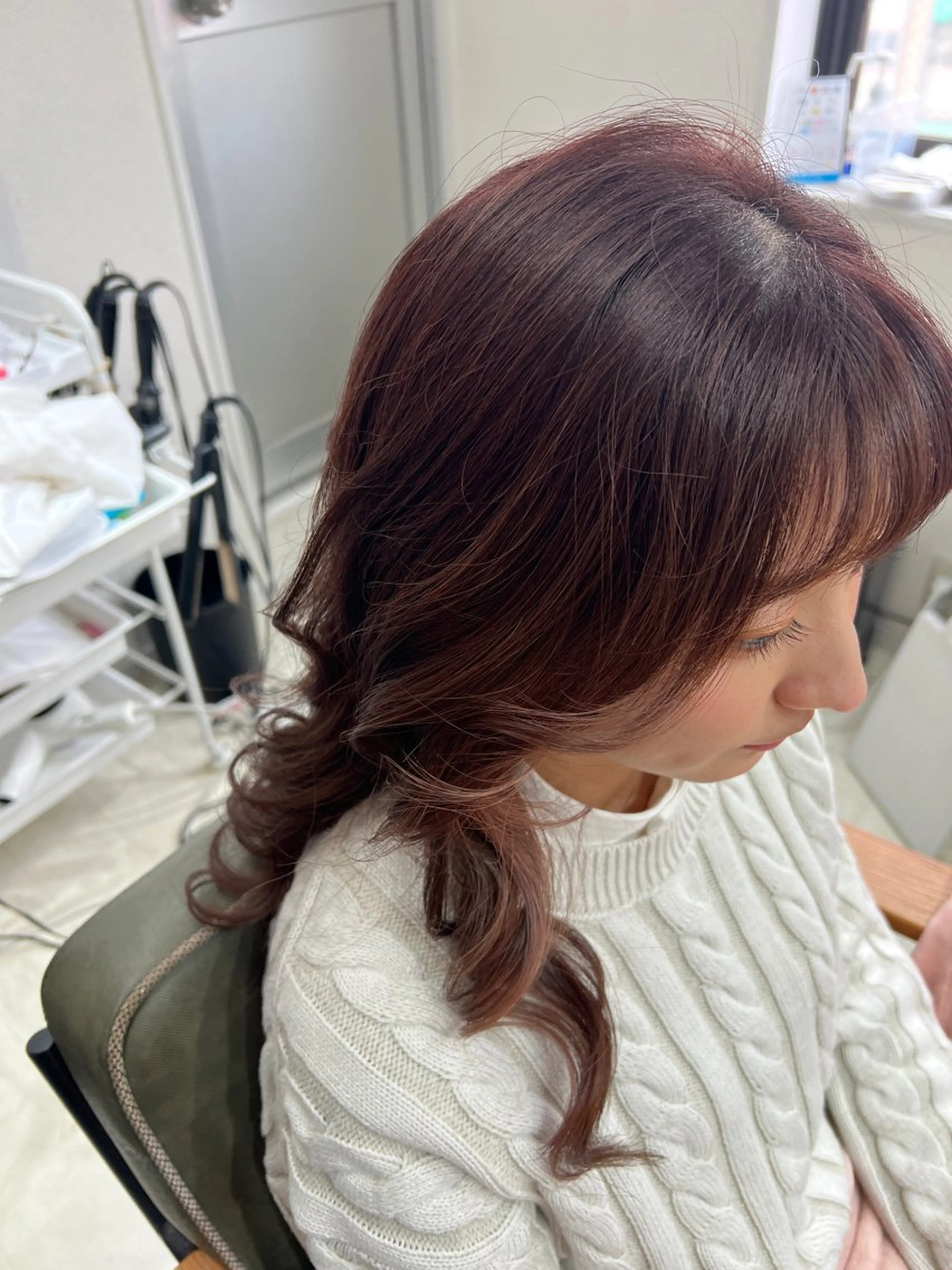 ロング ヘアアレンジ くびれヘア 山室 敬義のヘアスタイル