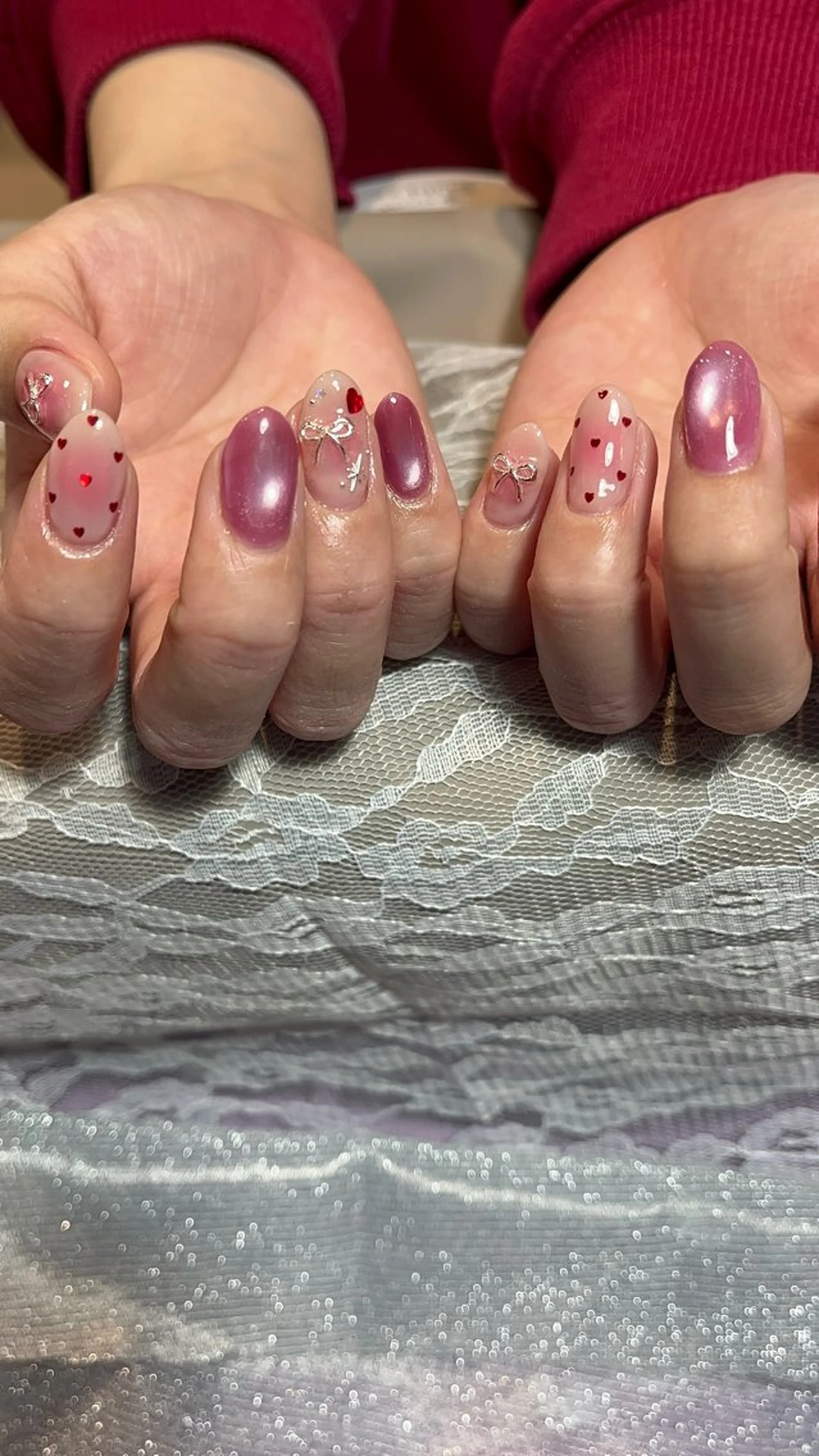 ネイル マグネットネイル ハンドネイル ネイルハウス✴︎ふたご座所属・ネイルハウスふたご座 Natsumiのネイルデザイン