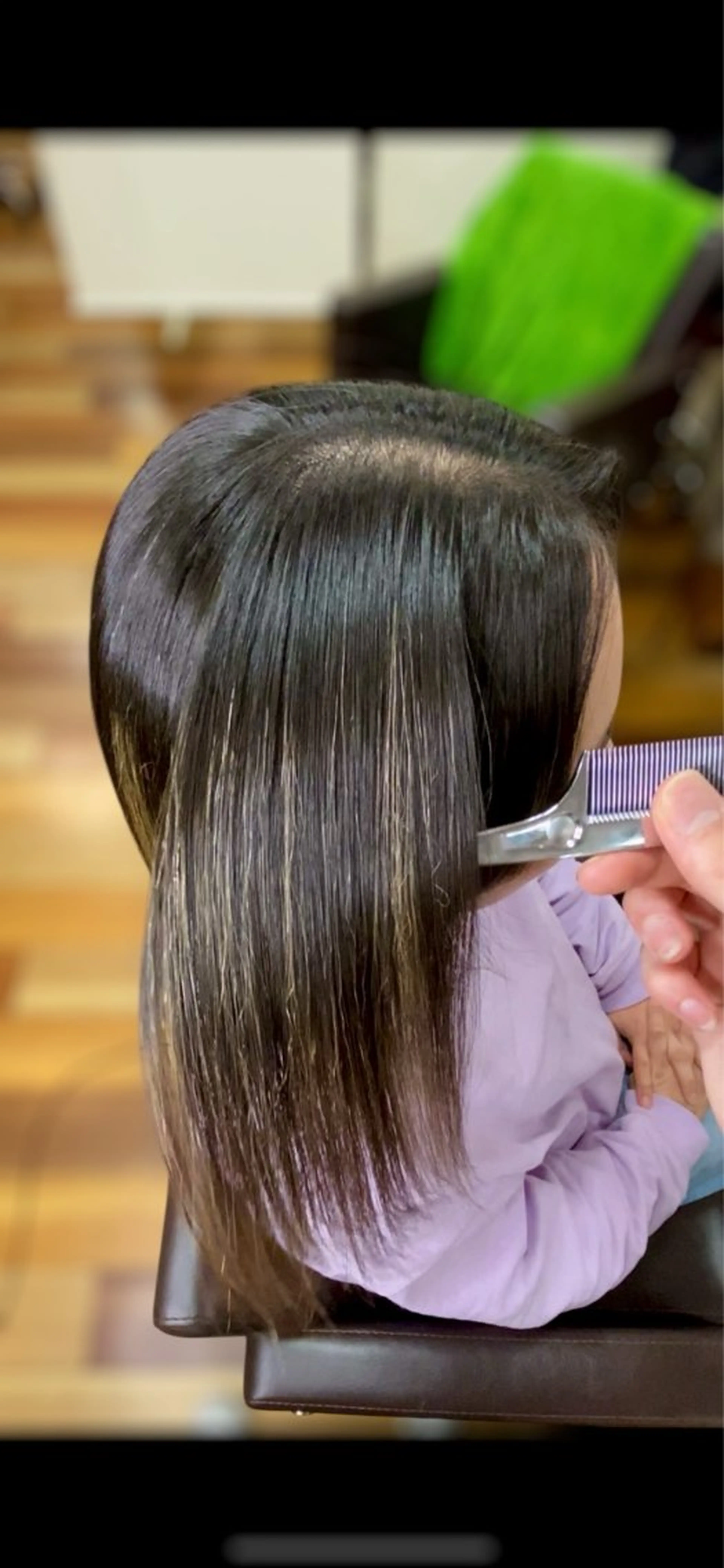 ミディアム カット 縮毛矯正 YELLOW CORN 金沢文庫所属・【金沢文庫4分】髪質 改善/縮毛矯正アラタのヘアスタイル