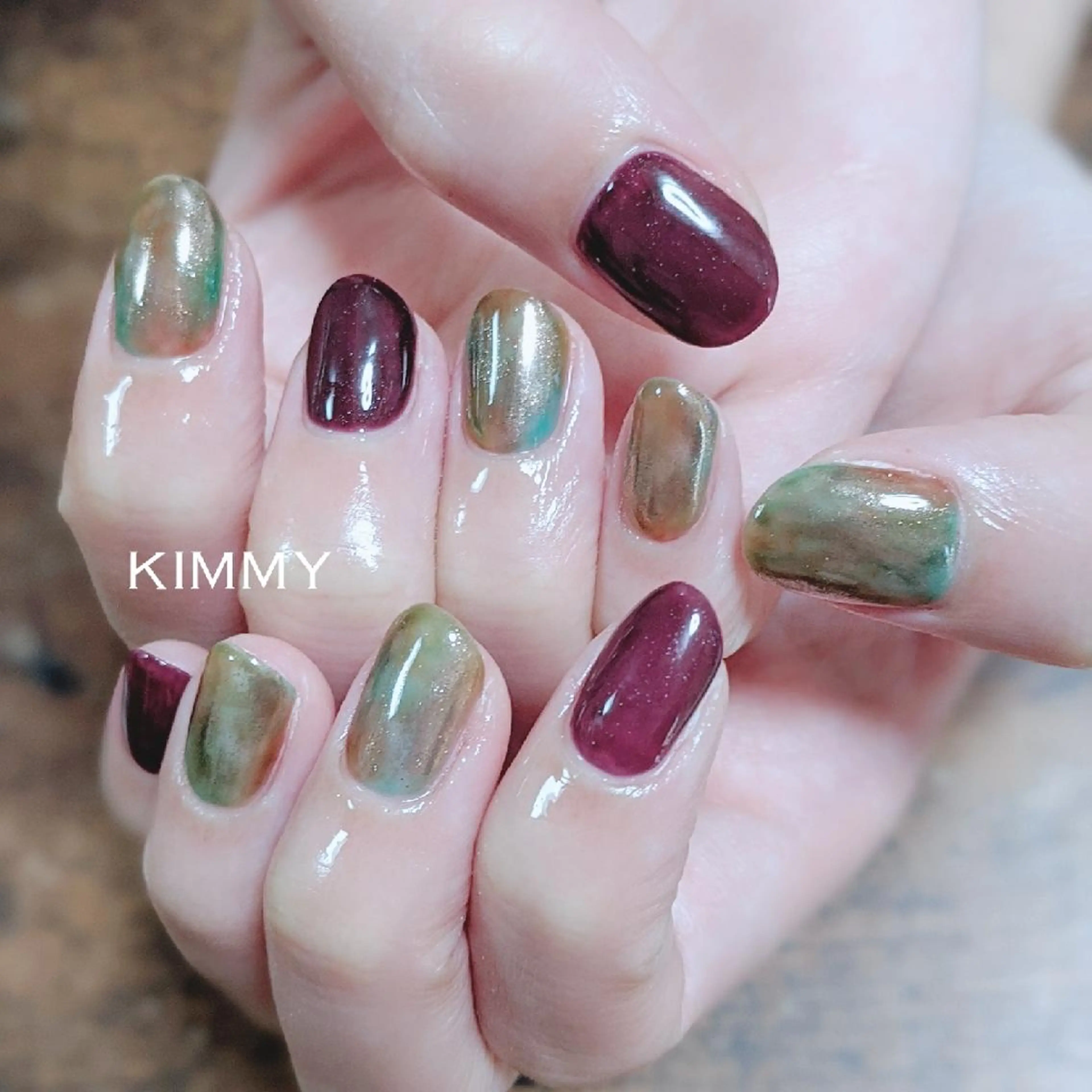 ネイル ハンドネイル kimmy nailsのネイルデザイン