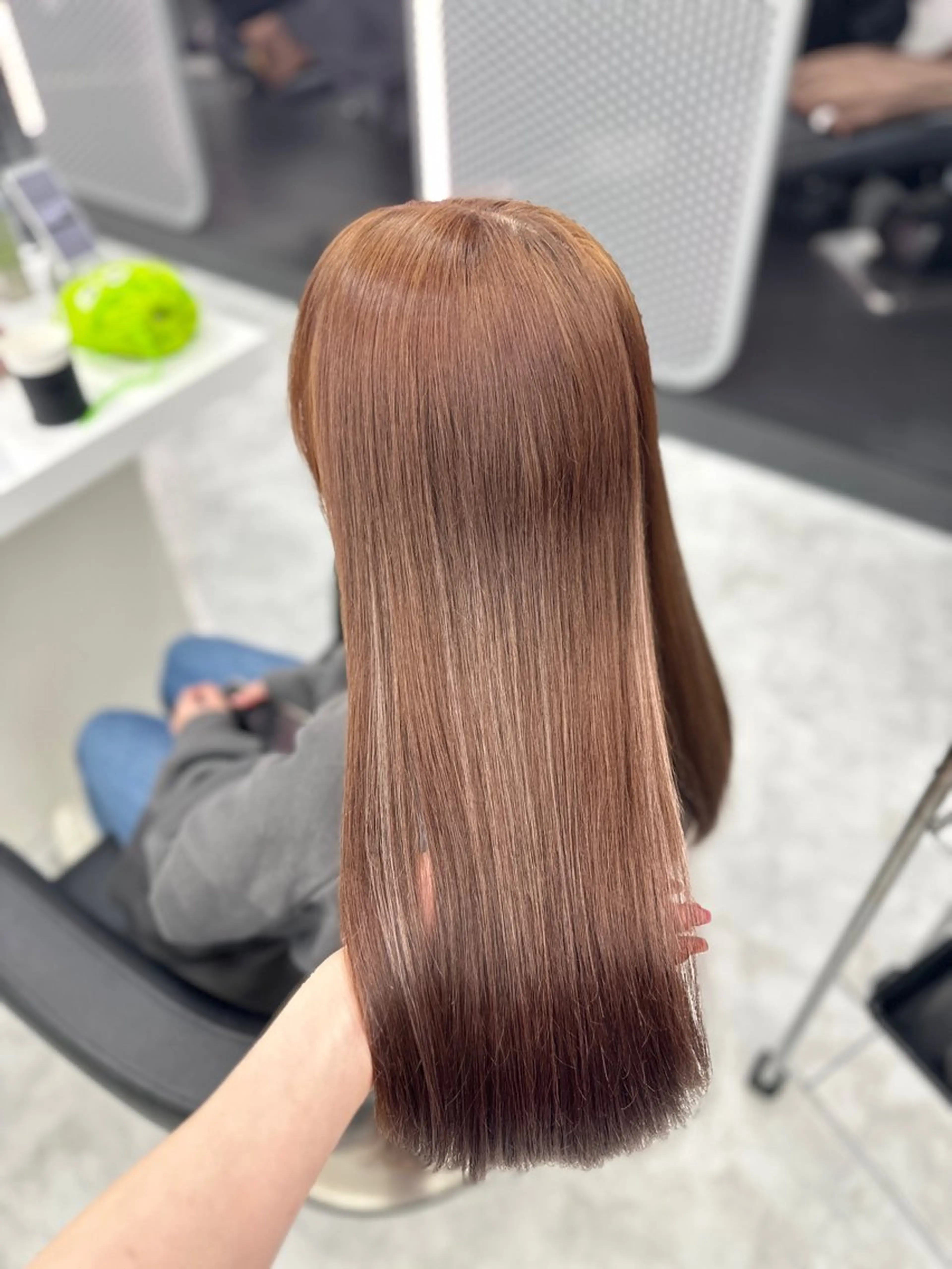 ロング カラー パーマ ヘアアレンジ メンズ キッズ ♥️韓国ヘア レイヤー♥️ゆりのヘアスタイル