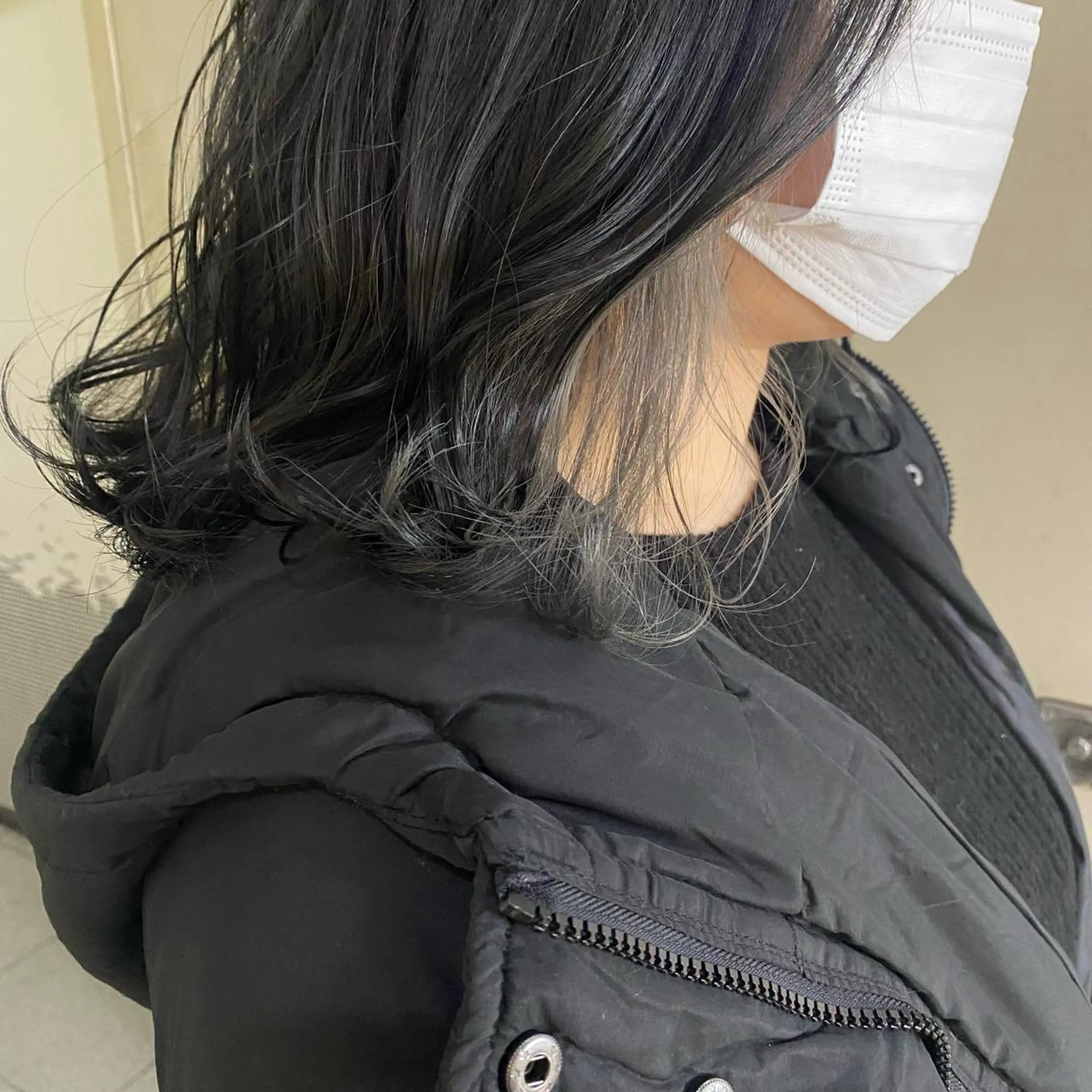 ミディアム カラー Legami 熊本（レガーミ）所属・清村 和音のヘアスタイル