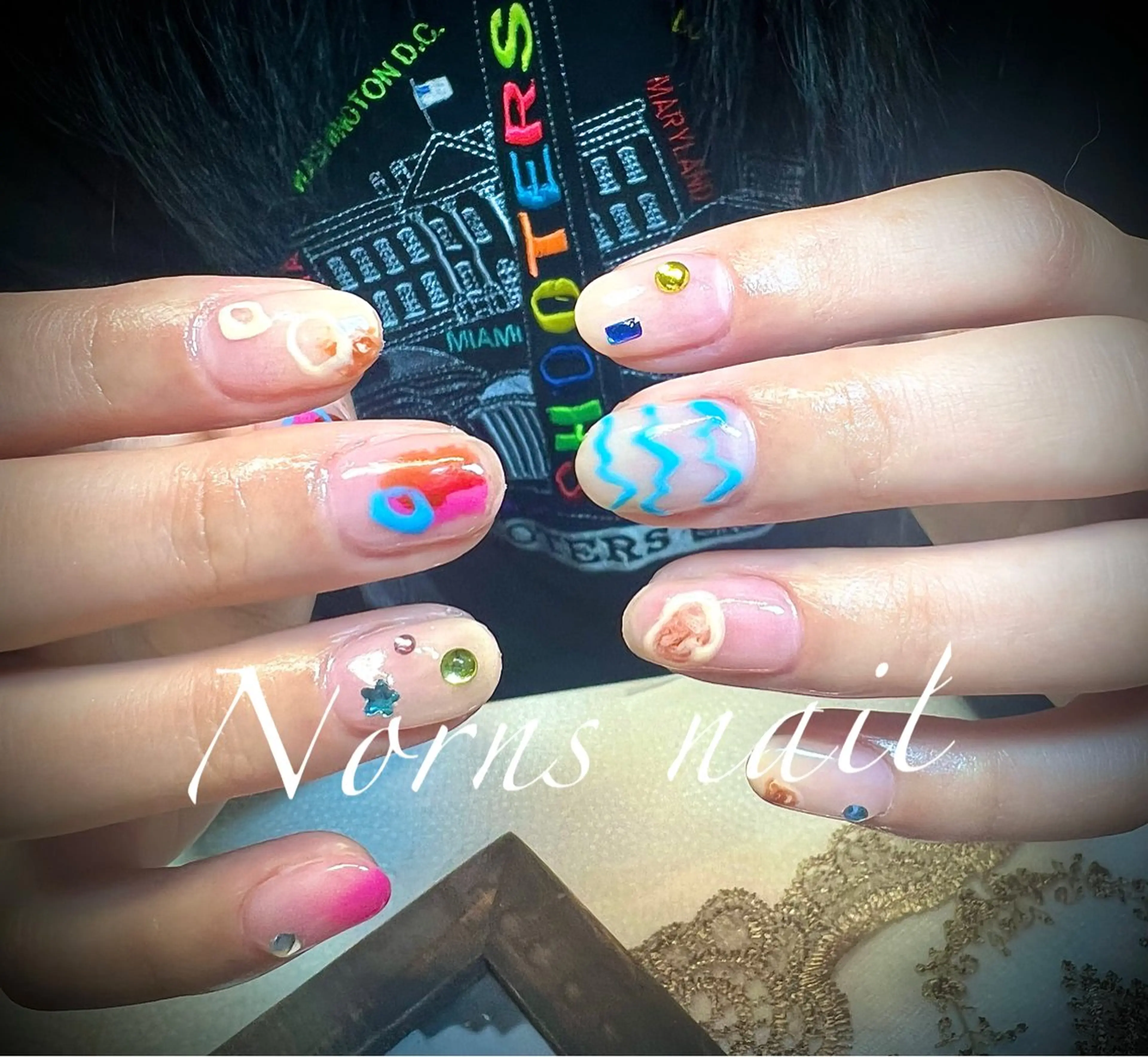 ネイル ハンドネイル Norns nail (猫いるサロン🐈)のネイルデザイン