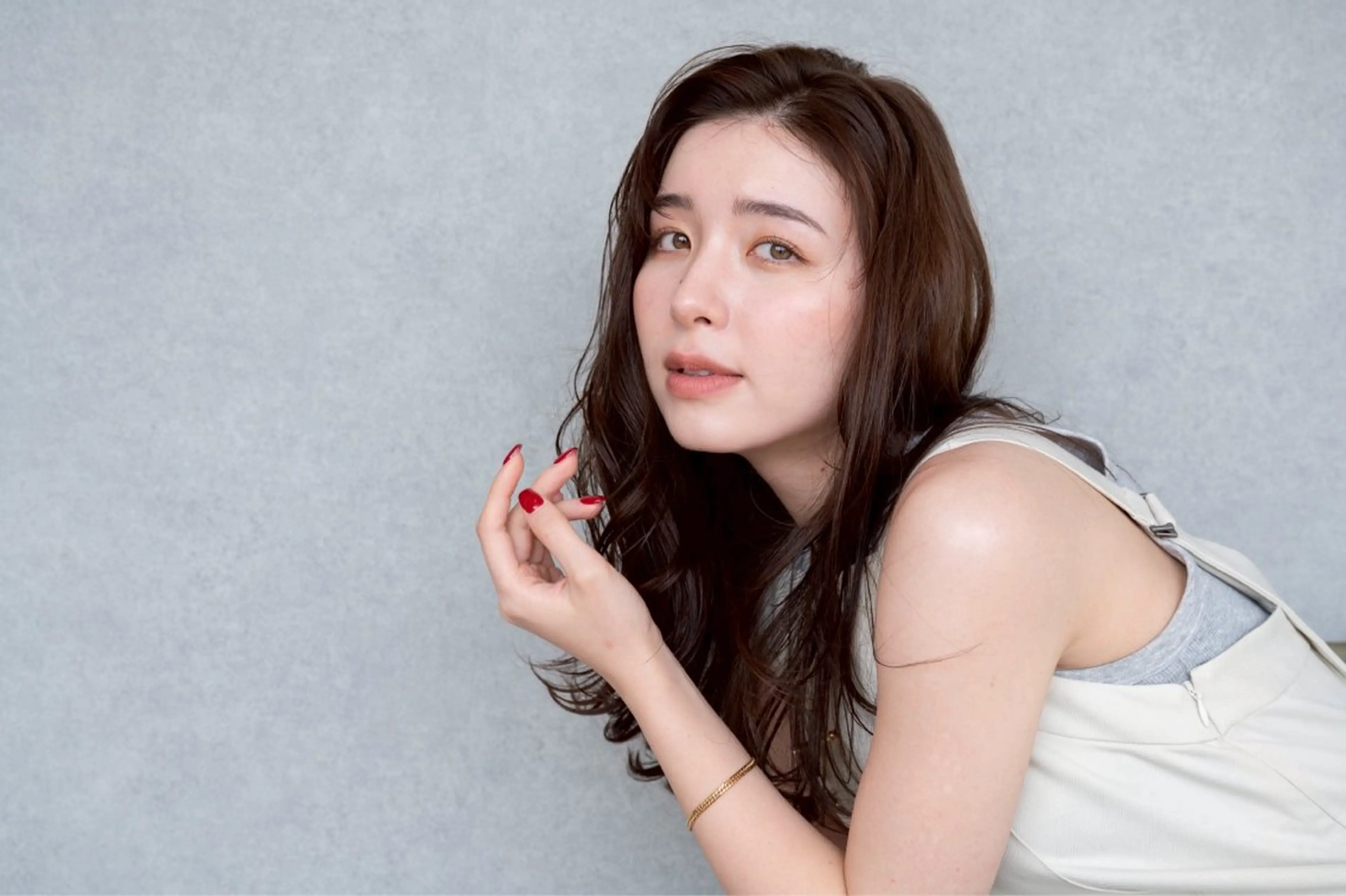 ロング カット ヘアカラー ナチュラル＊艶＊ 蒲生四丁目＊山保美月のヘアスタイル