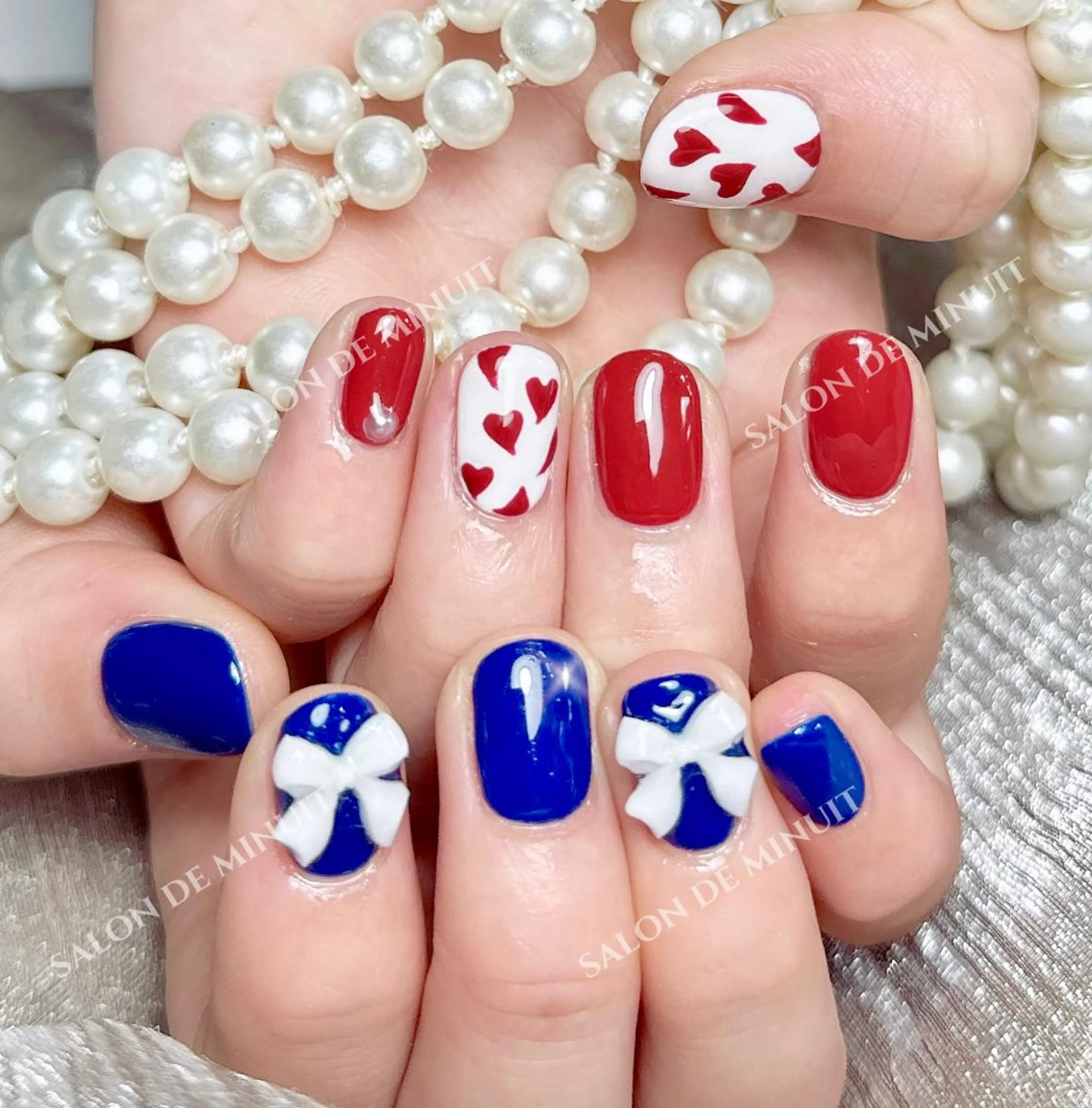 ネイル ハンドネイル ハンドケア Salon de Minuit🦩のネイルデザイン