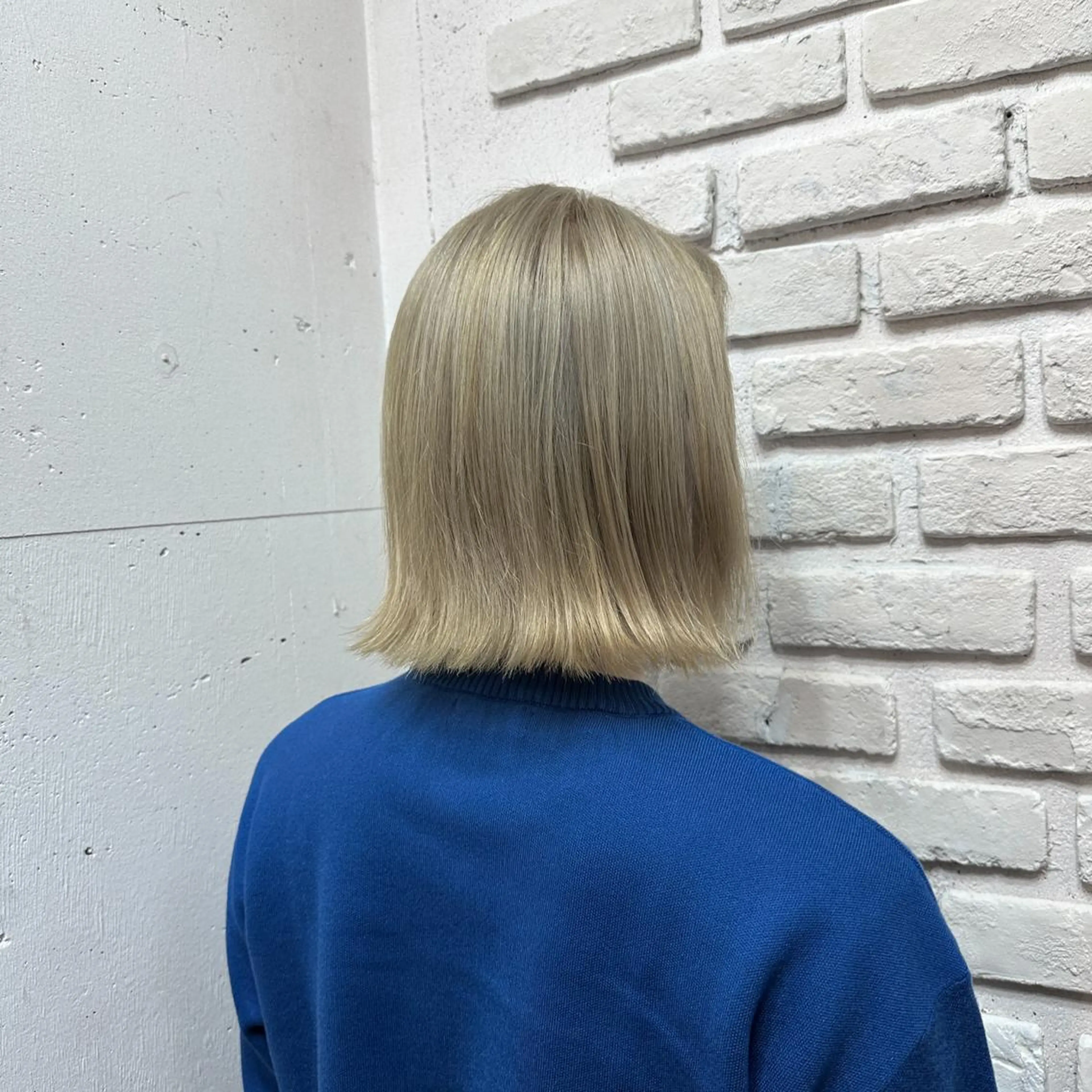 ミディアム カラー メンズパーマ 本多のヘアスタイル