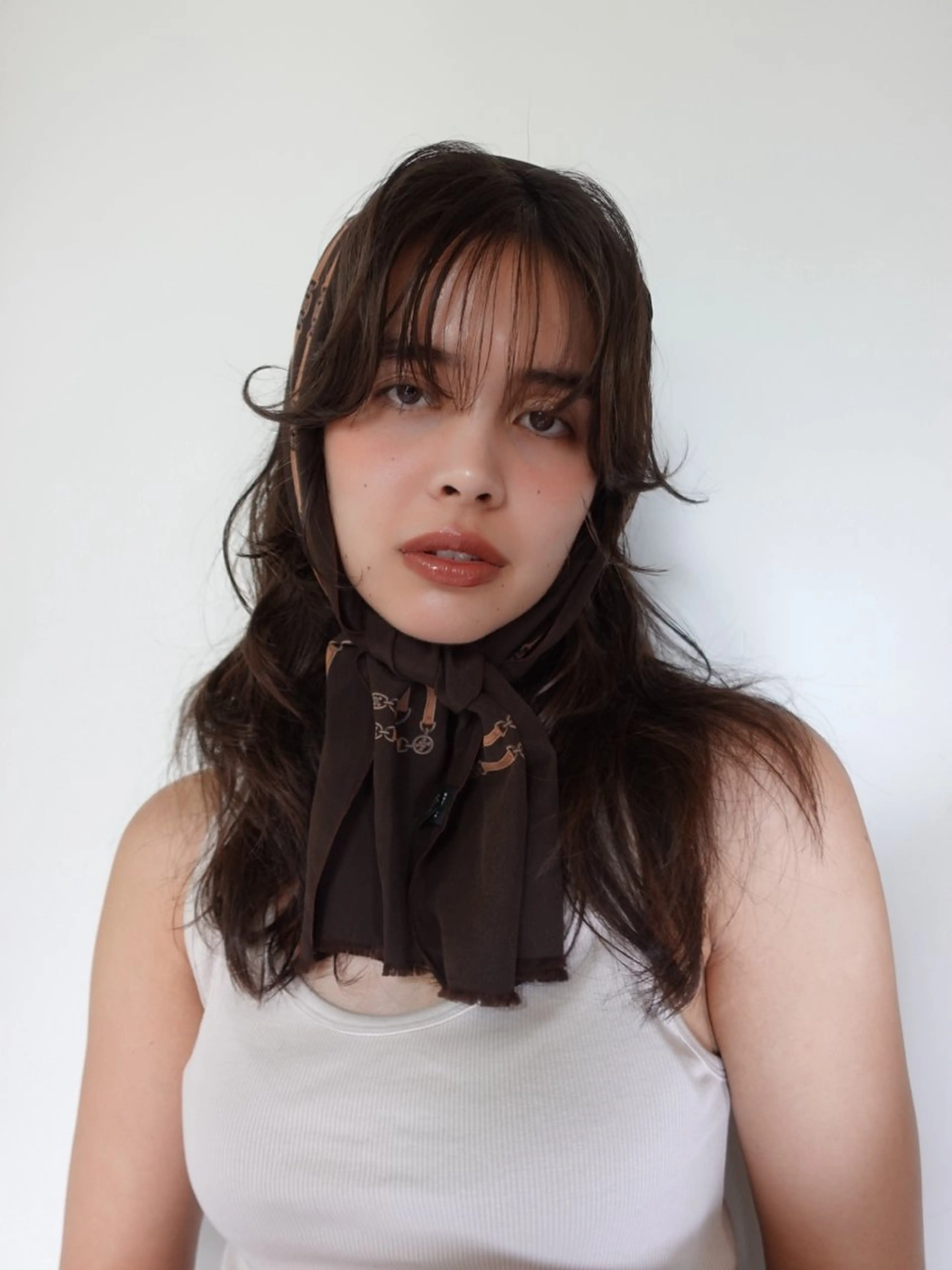 ロング カラー ヘアアレンジ カット ヘアカラー mina 🌷のヘアスタイル