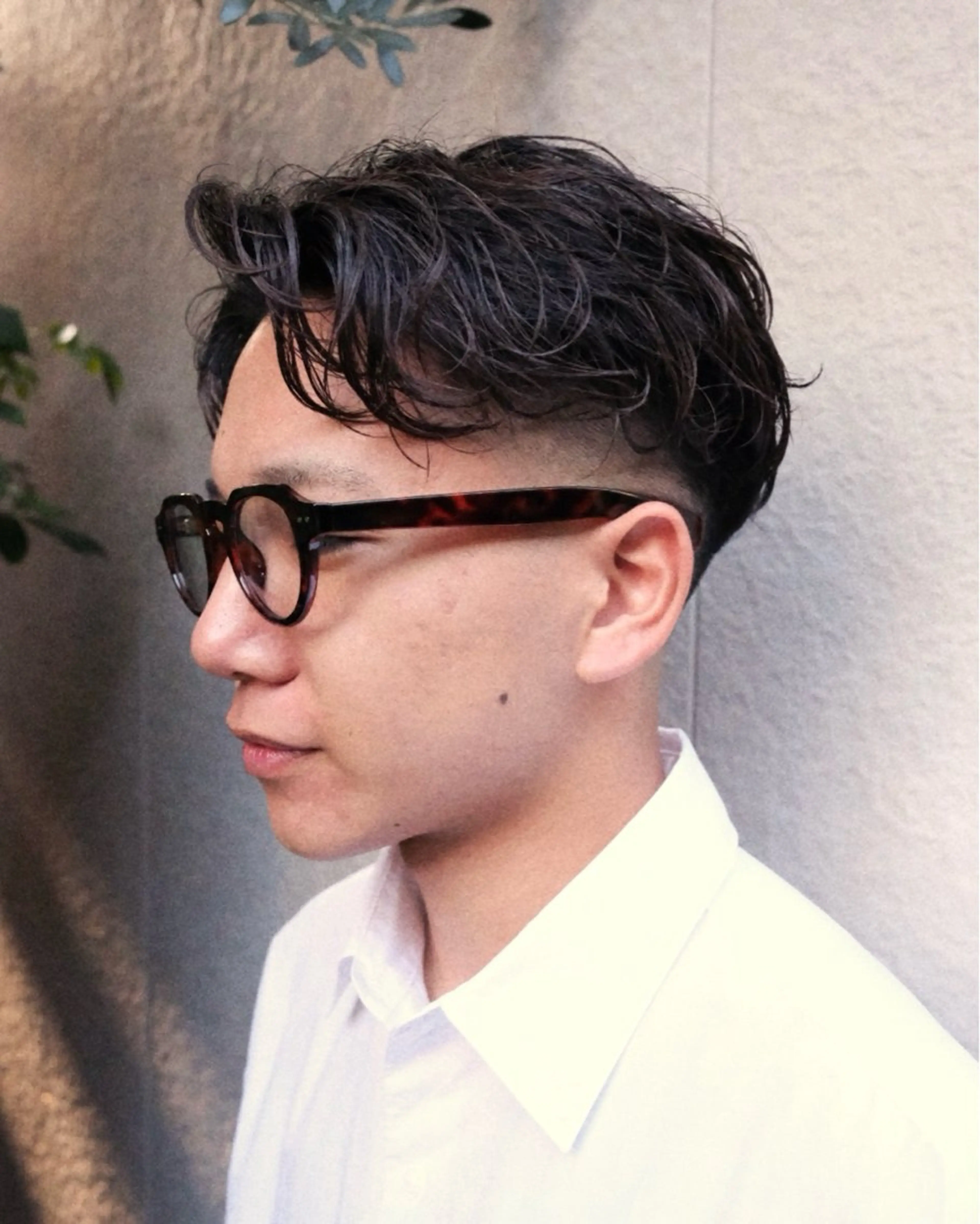 パーマ メンズ GAKU 岳人のヘアスタイル