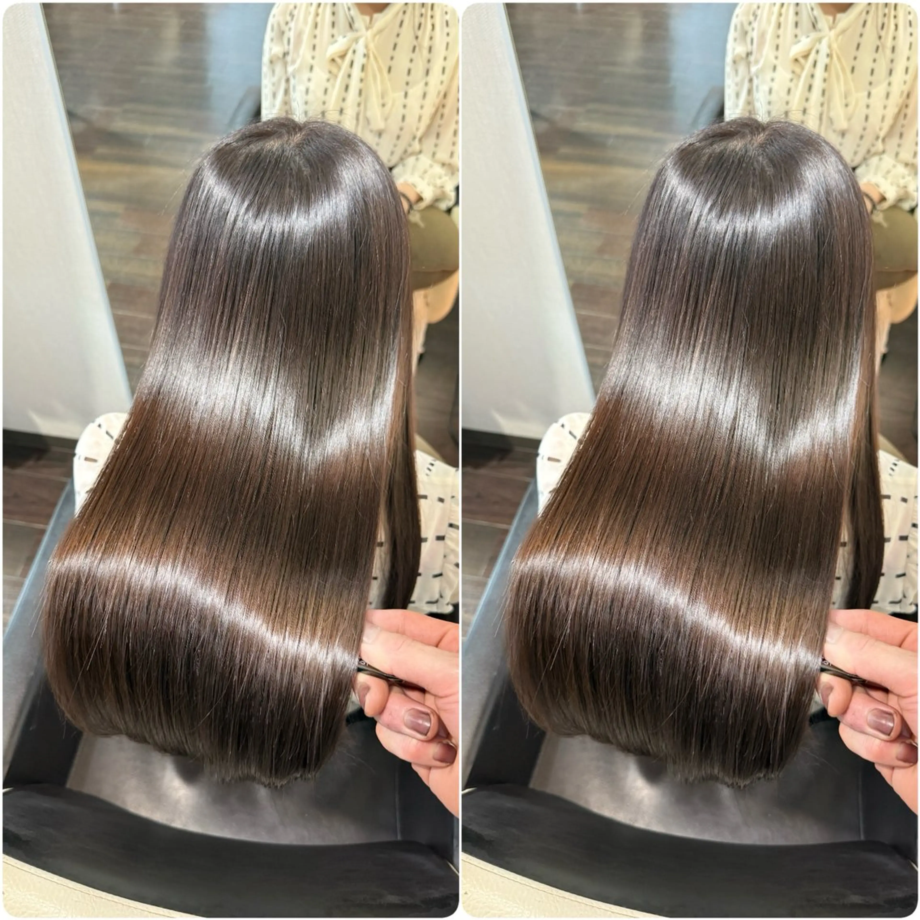 ロング カラー カット ヘアカラー トリートメント ヘッドスパ youres hair 東口店所属・🌸ULTOWA🌸 髪質改善/縮毛/店長のヘアスタイル