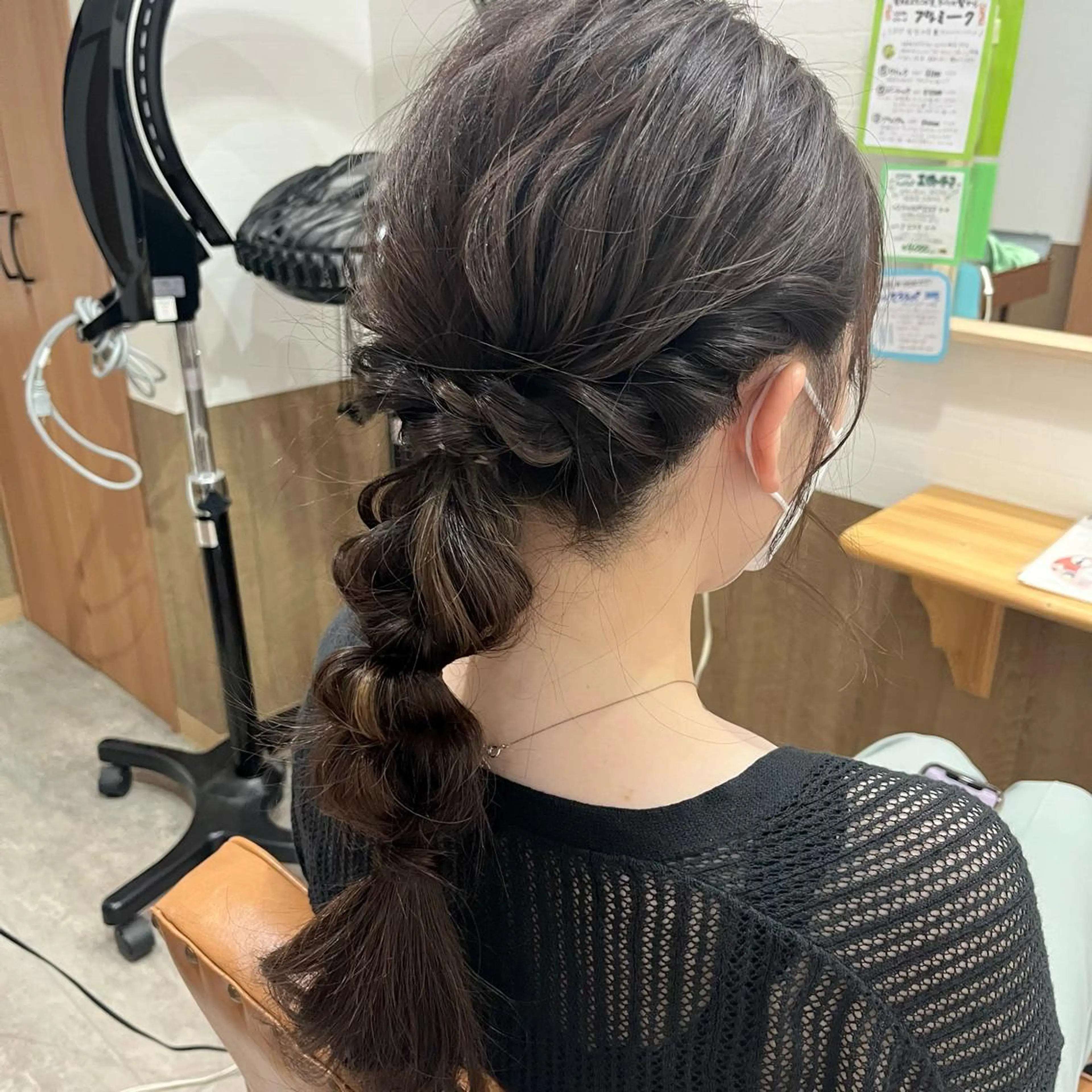 ロング ヘアアレンジ ヘアセット 推し活美容師 🩵 Hayashiのヘアスタイル