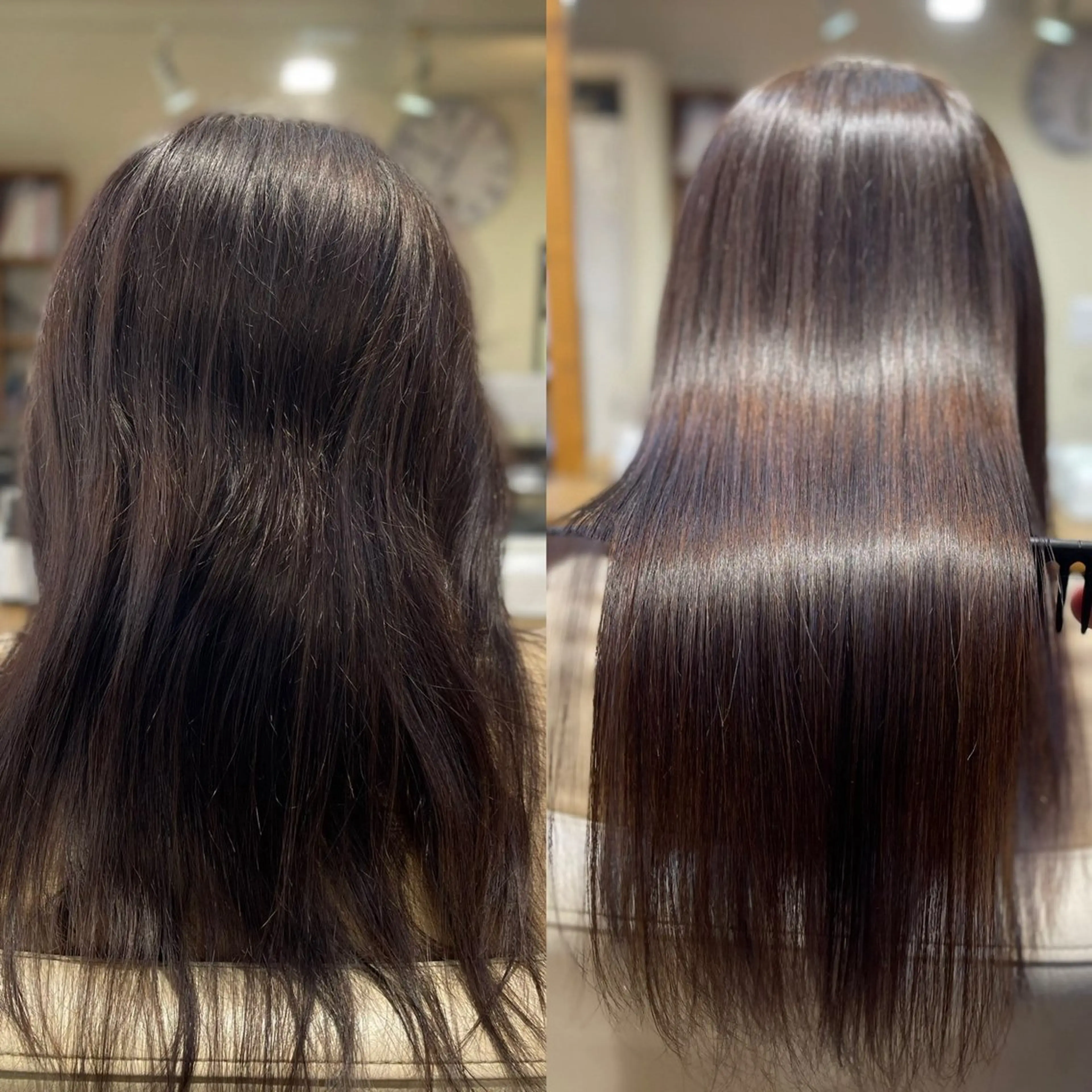 セミロング 髪質改善 縮毛矯正 🉐不定期でお得メニ ュー配信/谷口克也のヘアスタイル