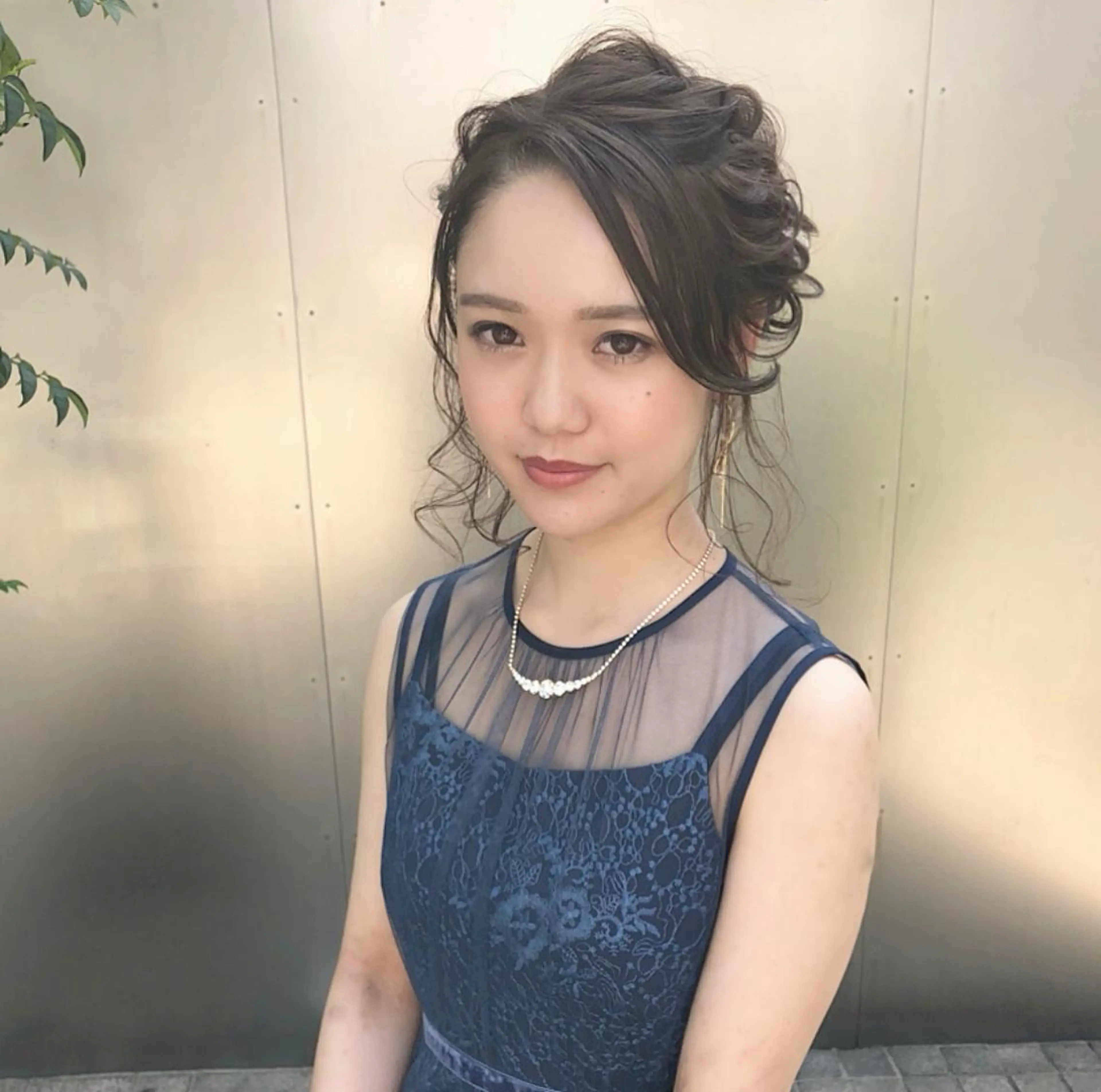 ミディアム ヘアアレンジ autre所属・大久保 ひでなりのヘアスタイル