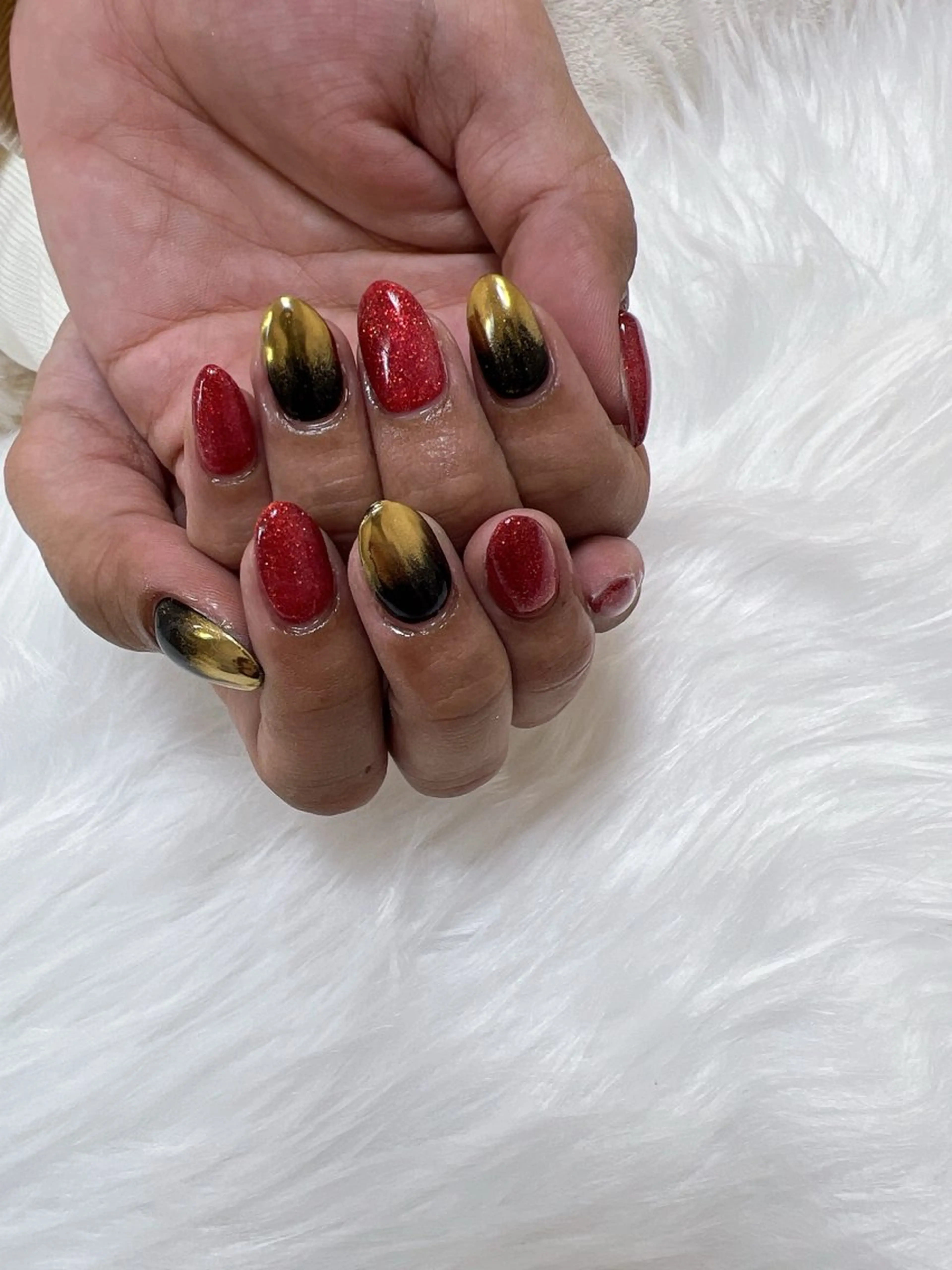 ネイル ミラーネイル coco nailのネイルデザイン