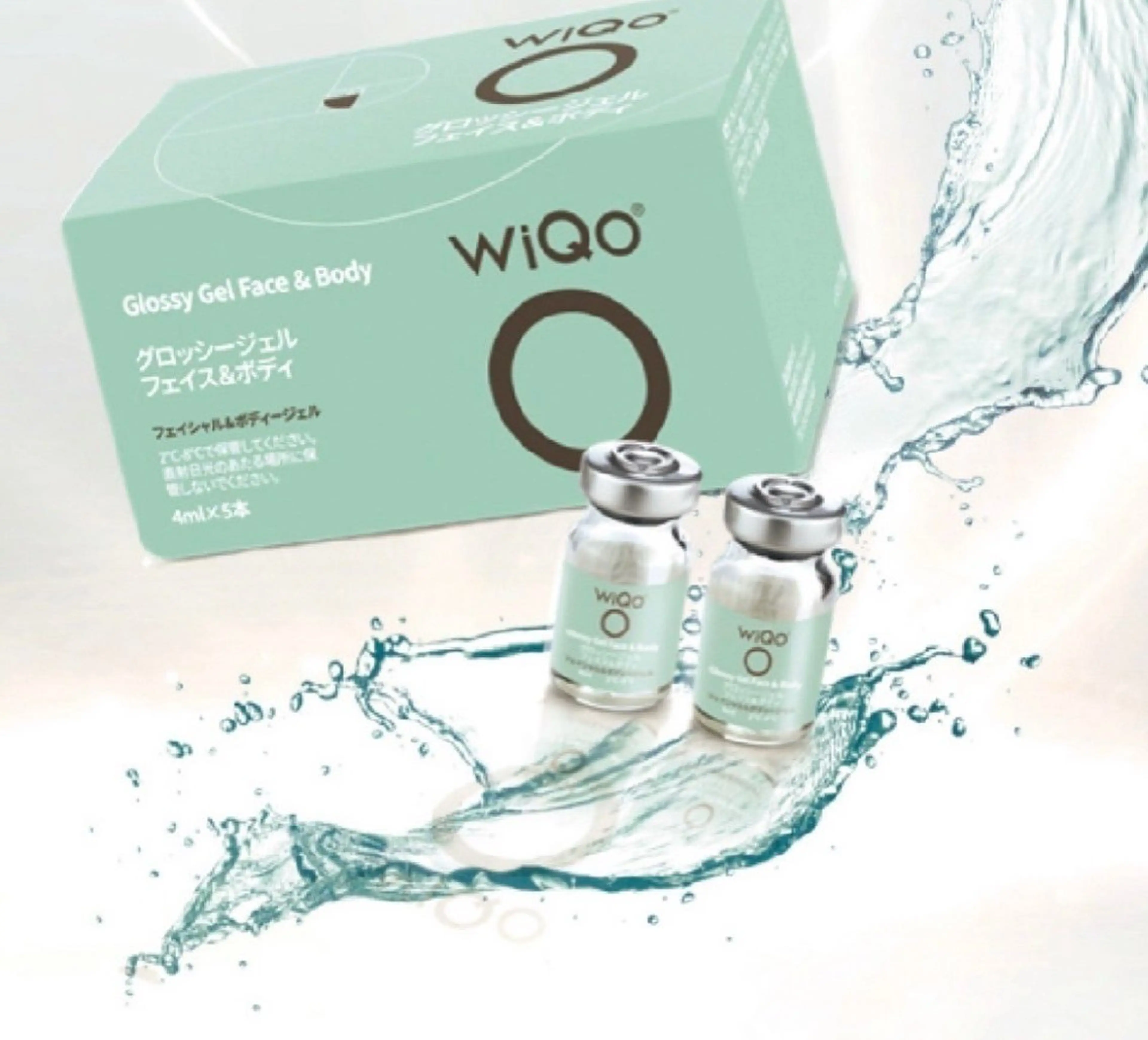 WiQo水光ピール即効ツヤ肌×全顔導入付きの写真