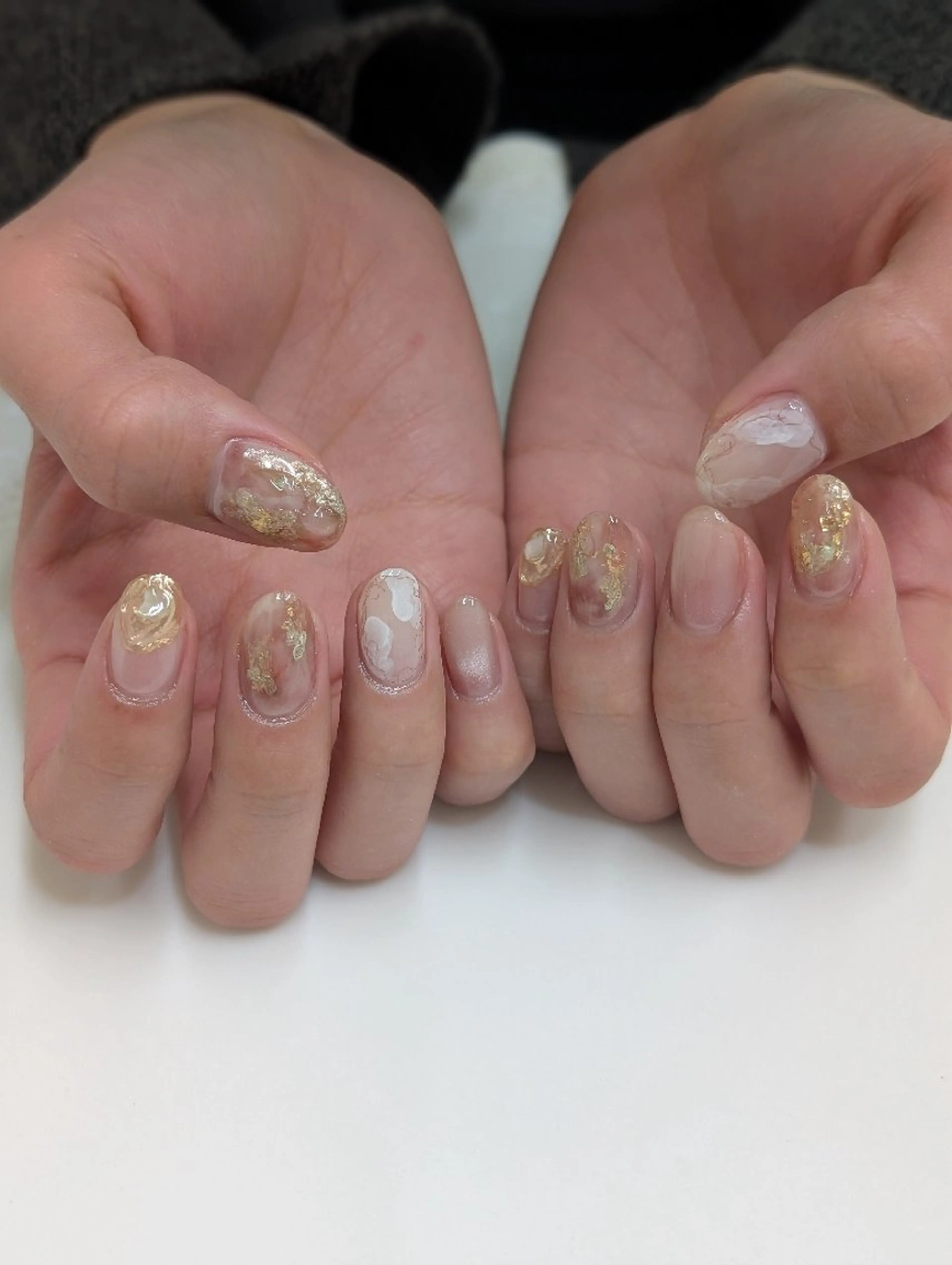 お任せニュアンスネイル🪄オフありの写真