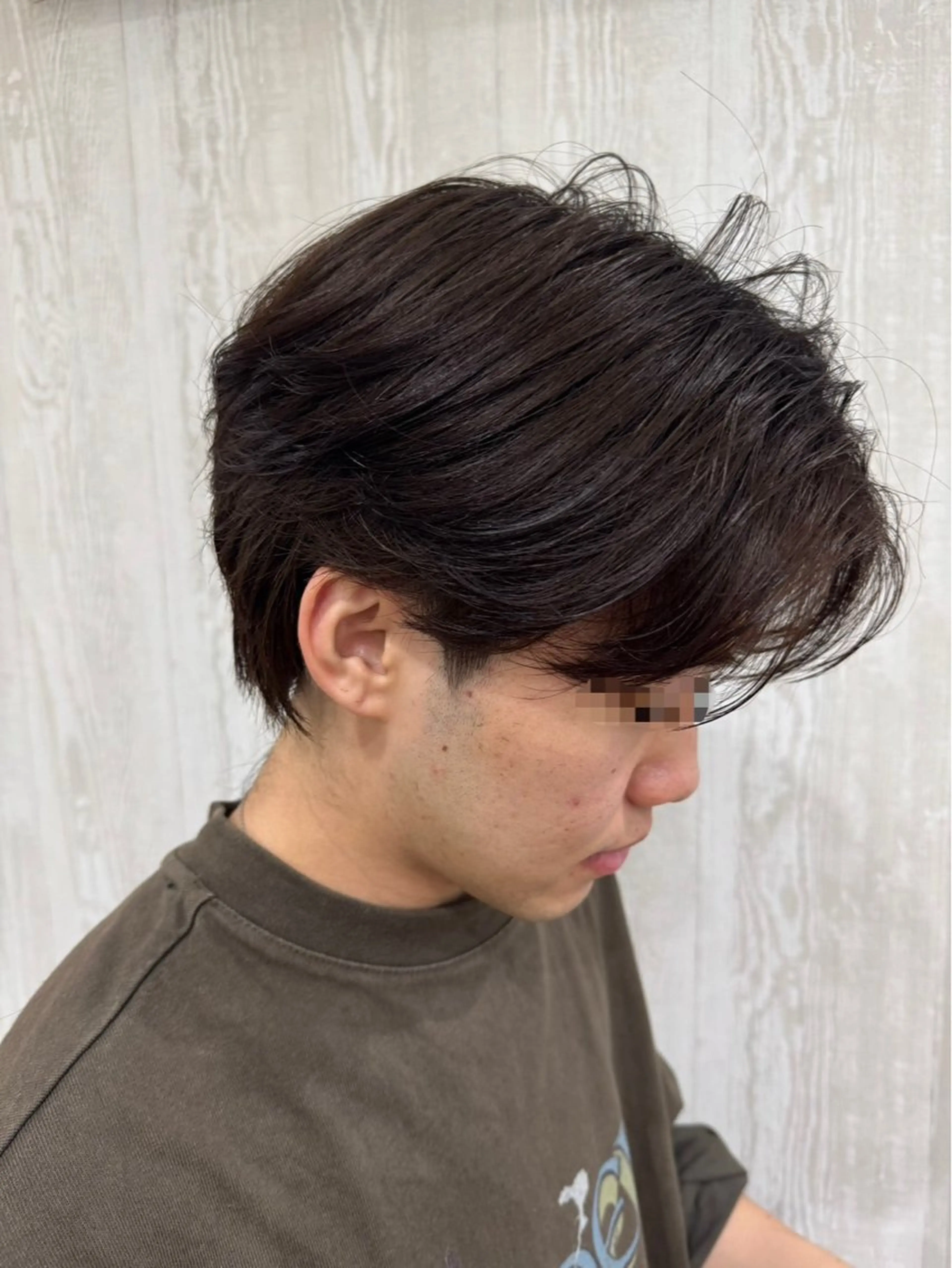 メンズ カット ヘアカラー 阿部 海翔のヘアスタイル