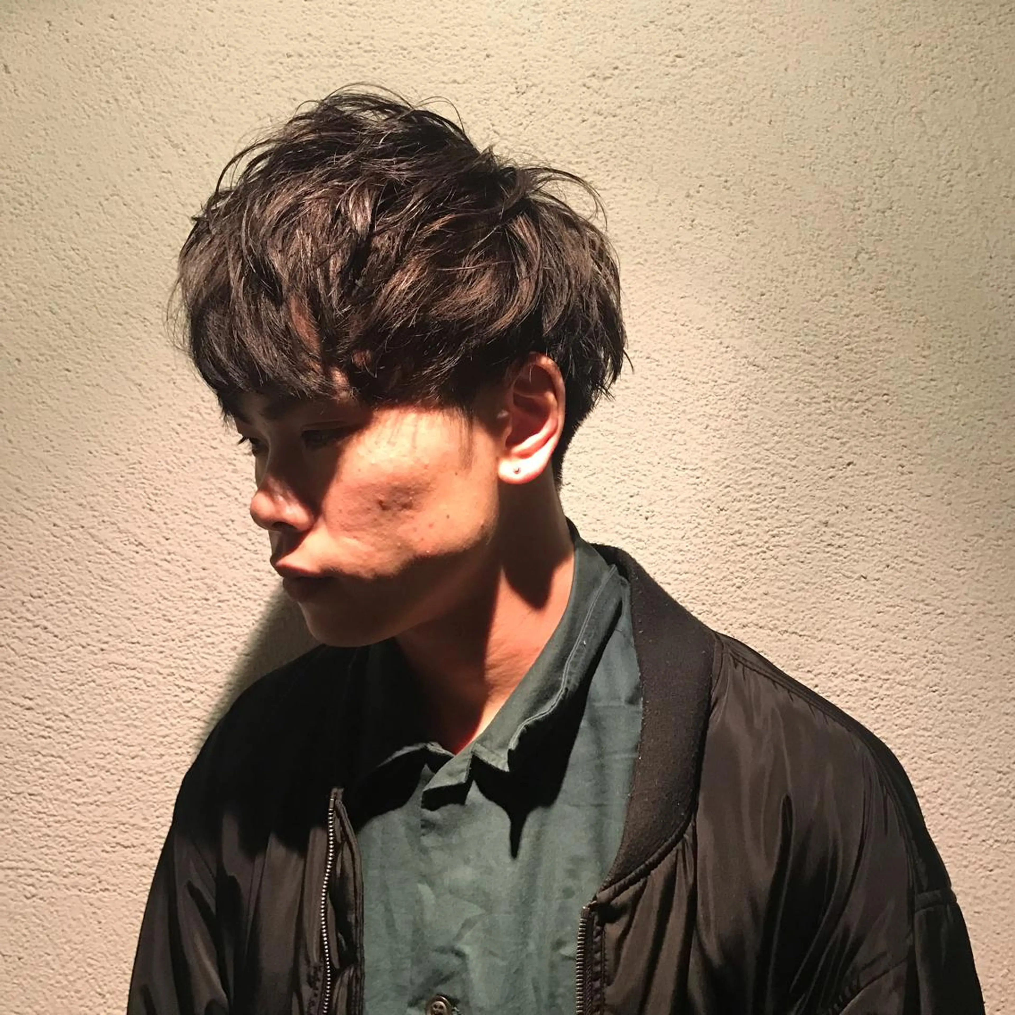 カラー パーマ メンズ 吉川 純太のヘアスタイル