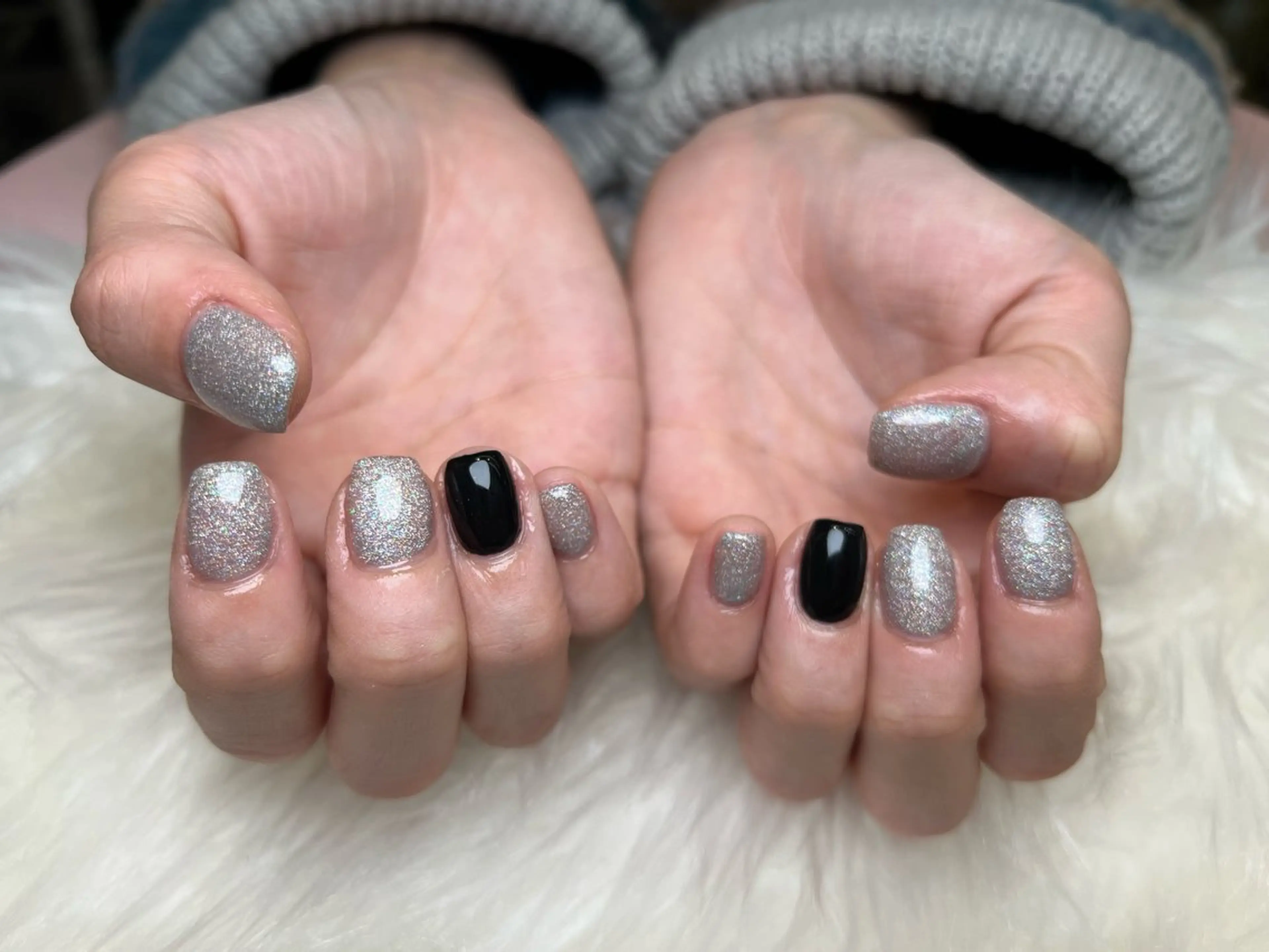 ネイル ワンカラーネイル ショートネイル ハンドネイル ALPHA. AKANEのネイルデザイン