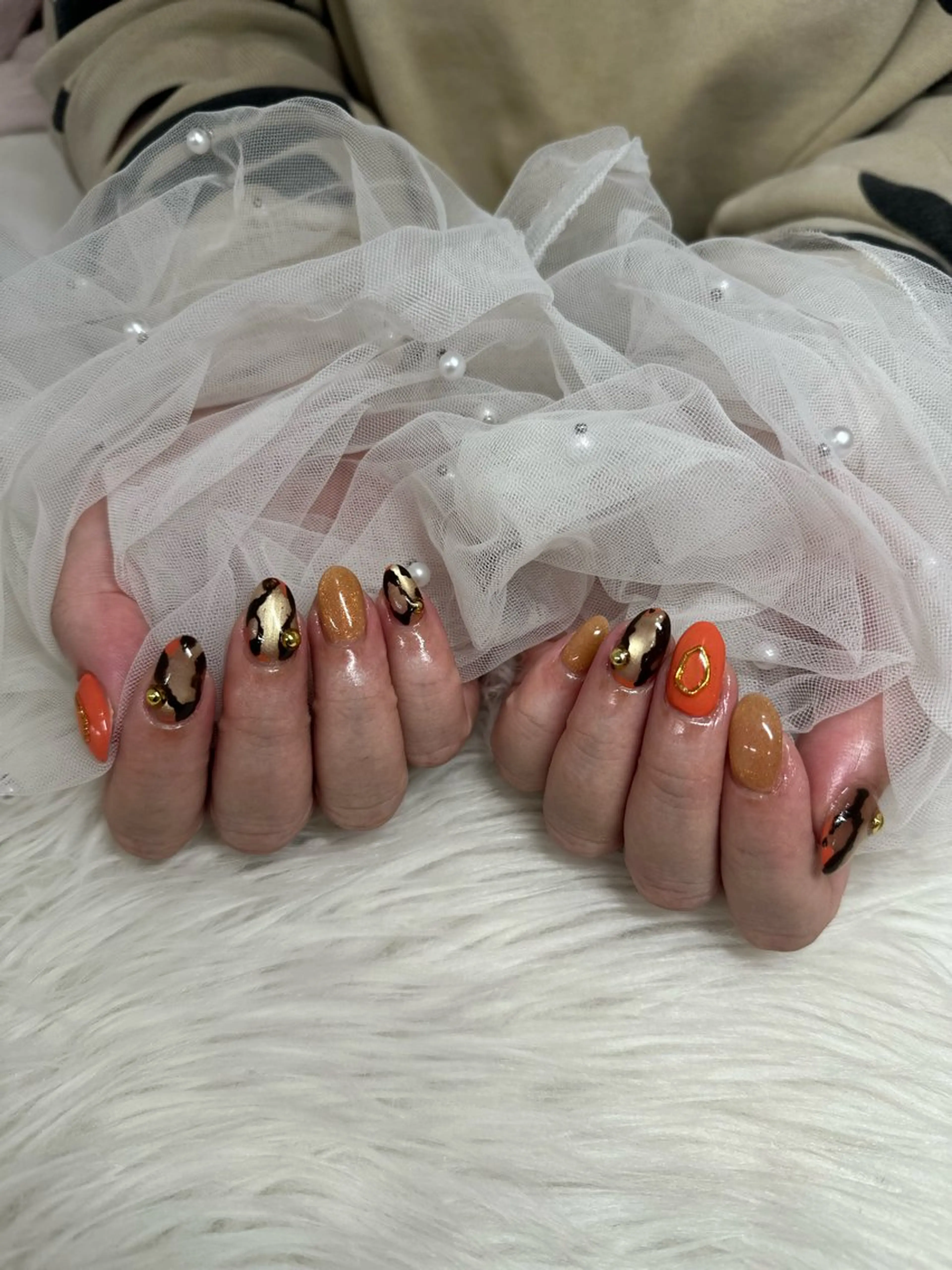 ネイル ハンドネイル AOAQUA SHIORIのネイルデザイン