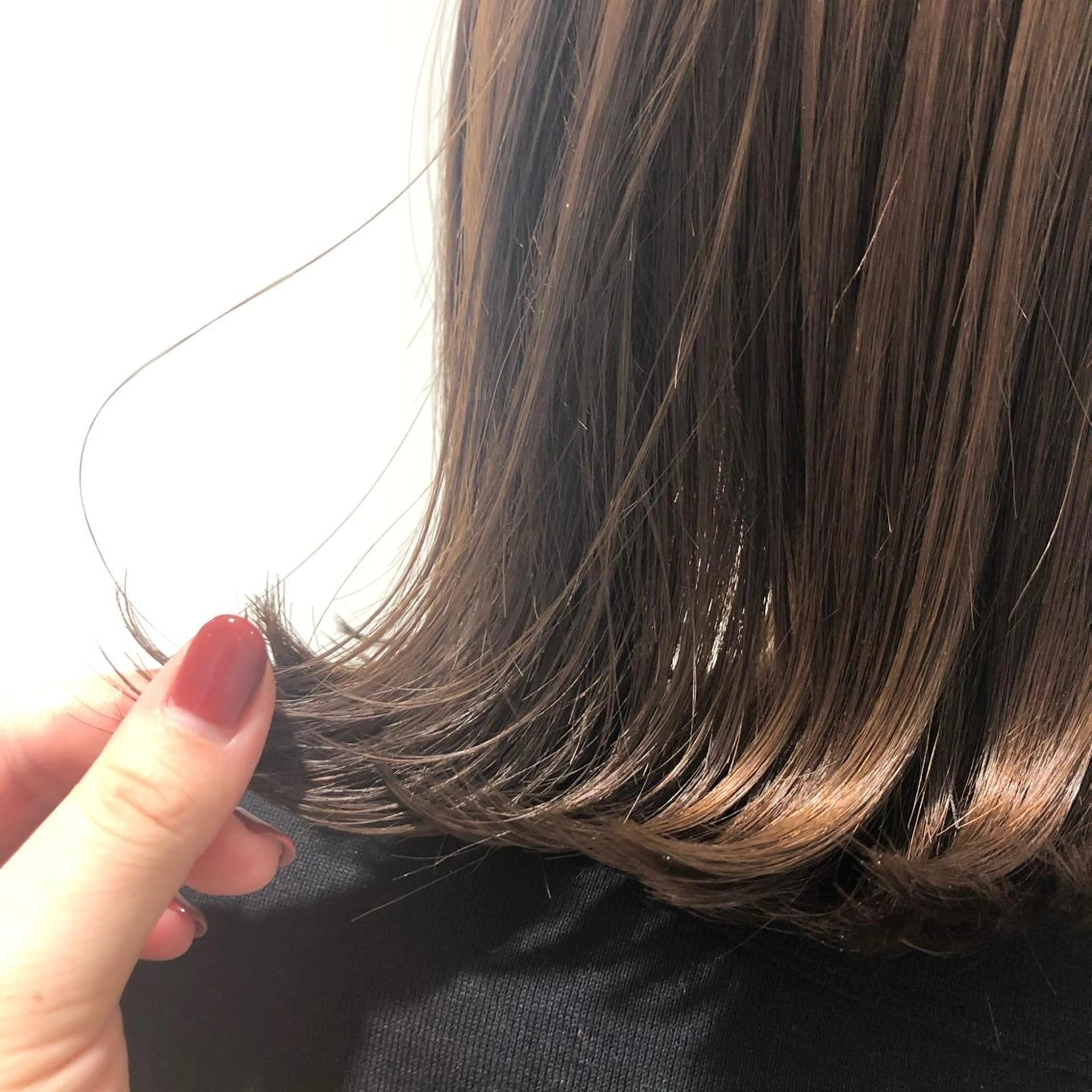 ミディアム i.+sapporo所属・🩶韓国ヘア🩶 くびれ❤︎顔まわりのヘアスタイル