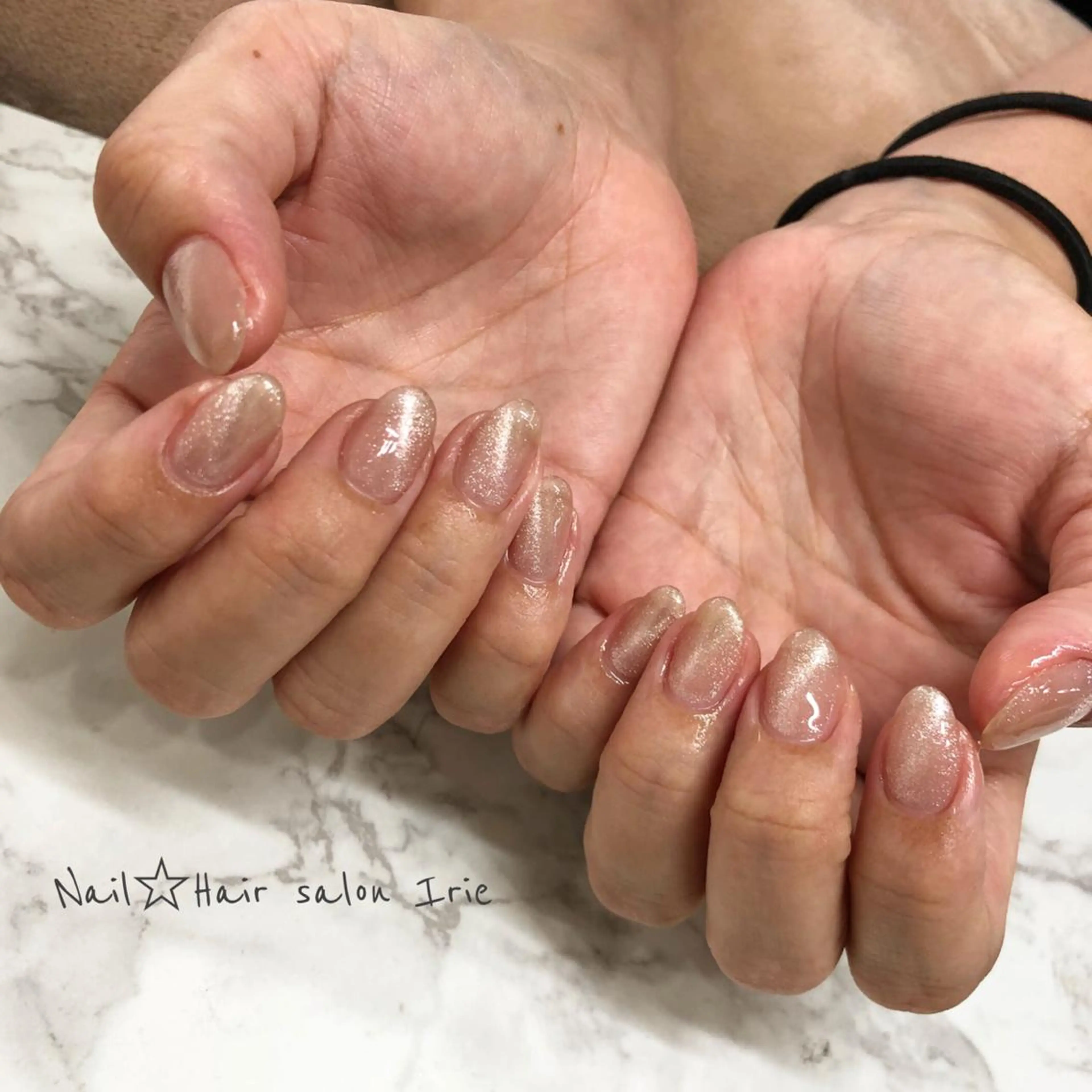 ネイル ハンドネイル ハンドケア Hair salon Irie所属・與儀 知佳のネイルデザイン
