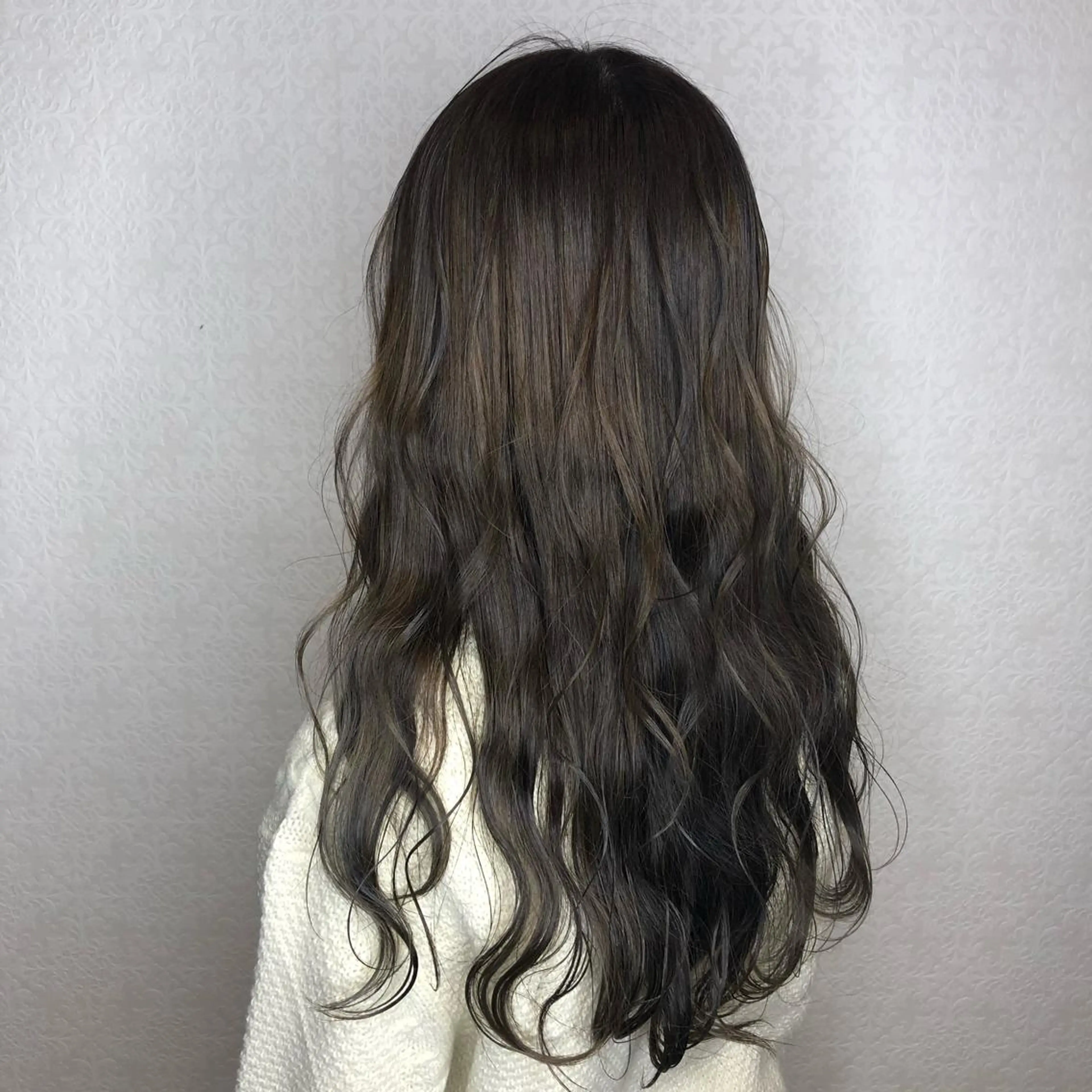 ロング カラー ヘアアレンジ 吉野 優子のマツエク・マツパデザイン