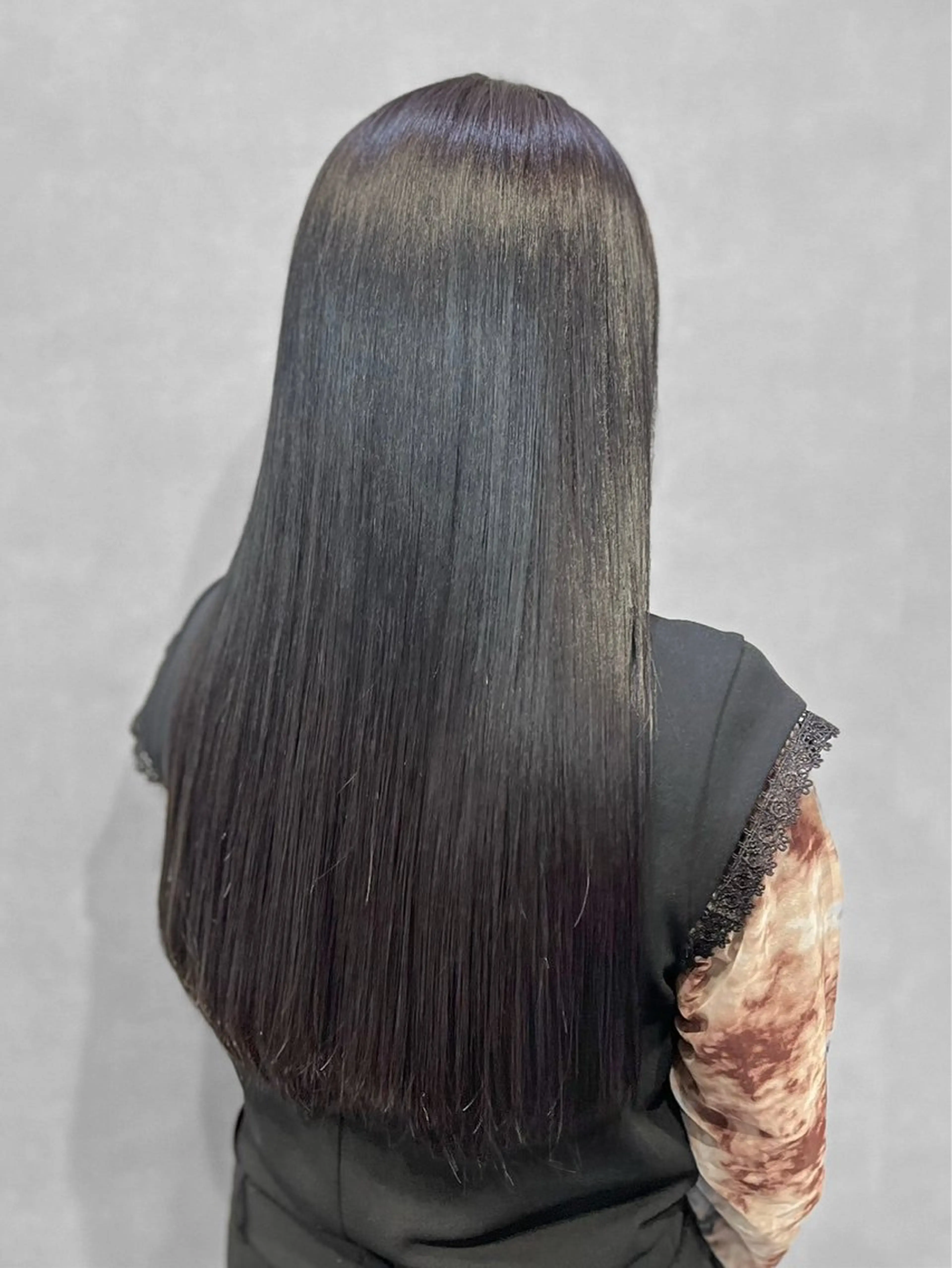 ロング カラー カット ヘアカラー トリートメント ハイトーン/韓国風/ 艶髪/吉祥寺のヘアスタイル