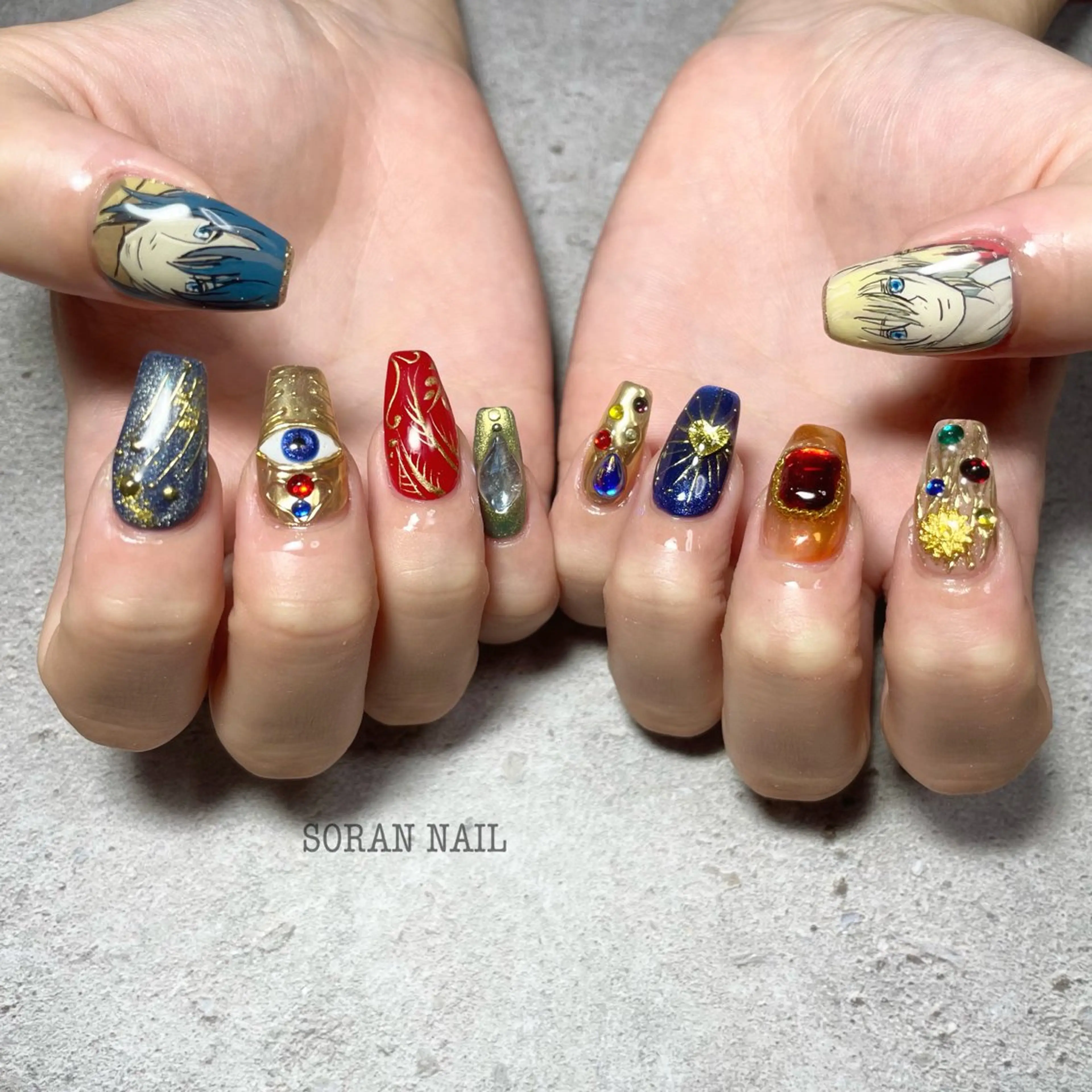 ハンドネイル soran nailのネイルデザイン