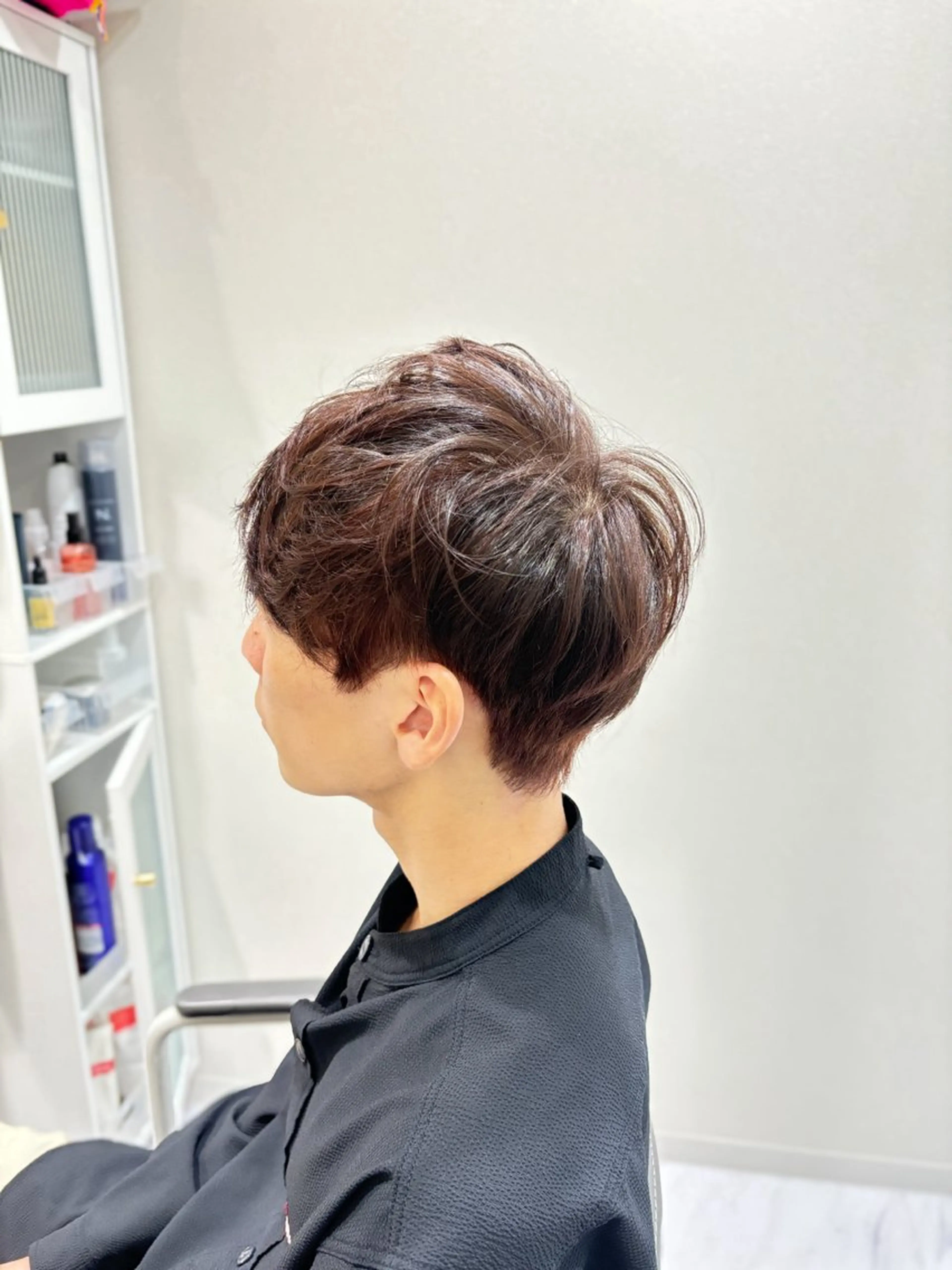 ショート パーマ メンズ メンズパーマ カット パーマ 中西 将🌈"たすく"のヘアスタイル