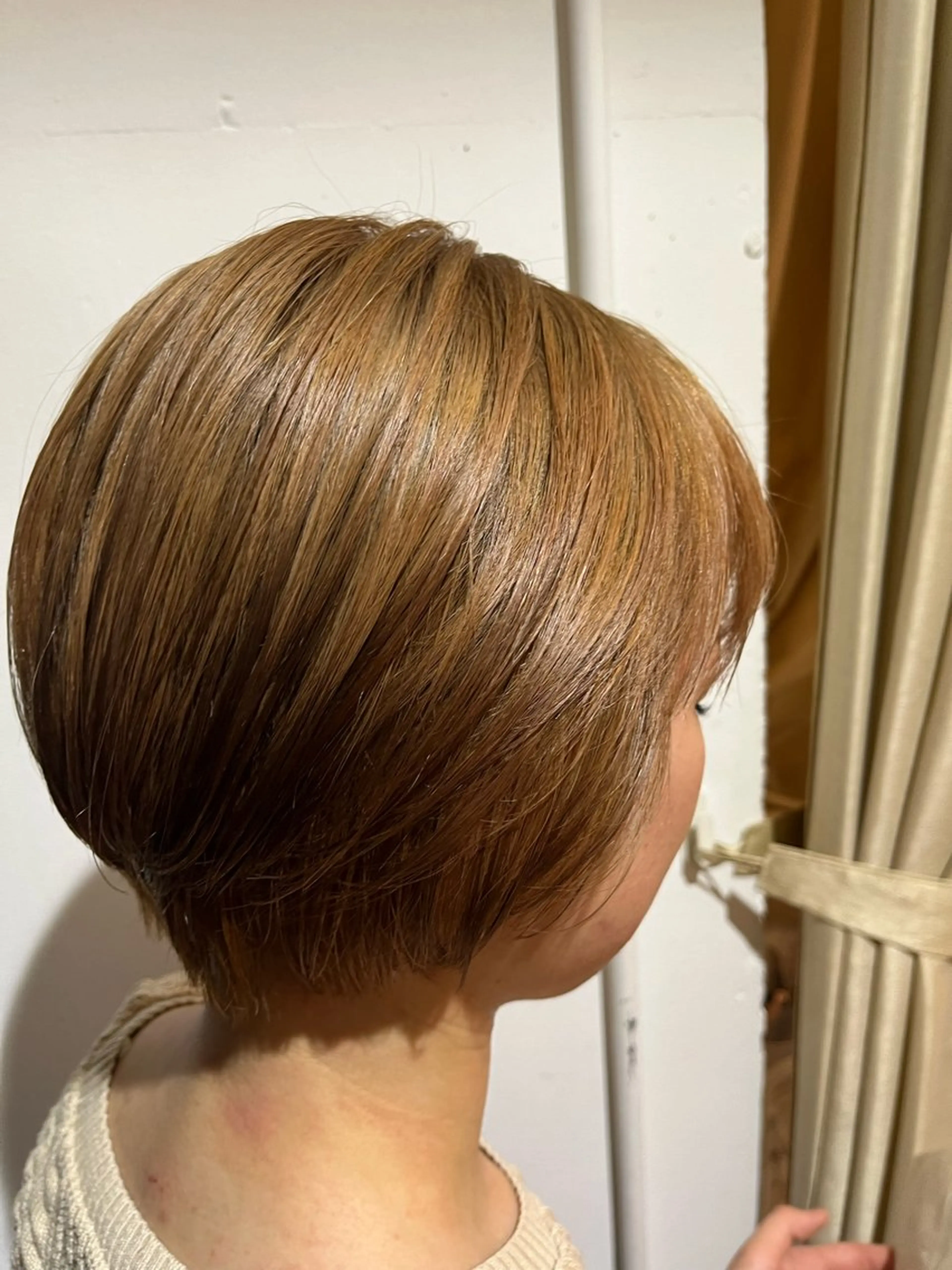 ショート カラー ブリーチ オブヘア　ウエスト店所属・鈴木 夏季/お悩み相談のヘアスタイル