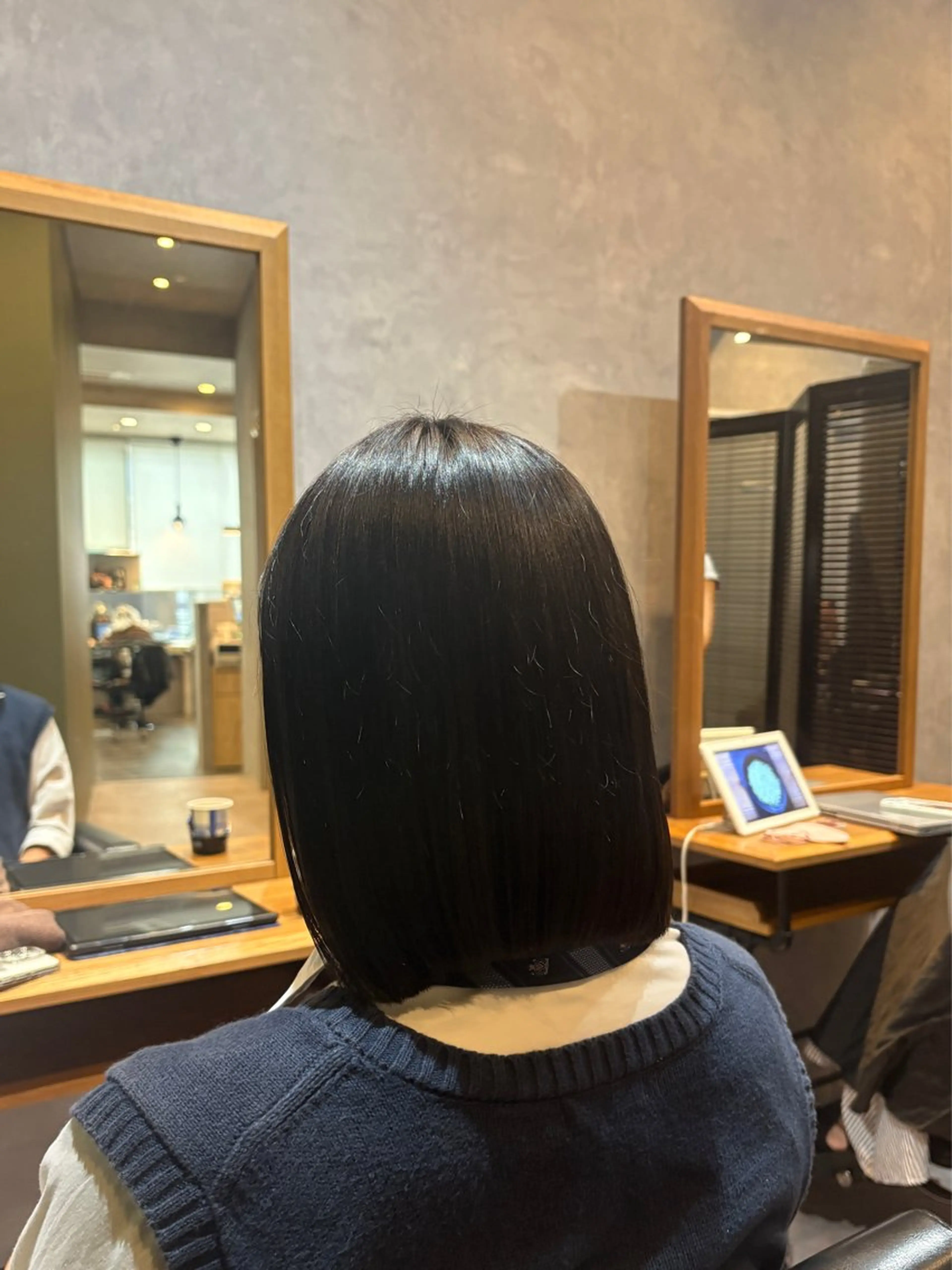 ミディアム カラー カット ヘアカラー トリートメント Akko💋 モデル大募集です！のヘアスタイル