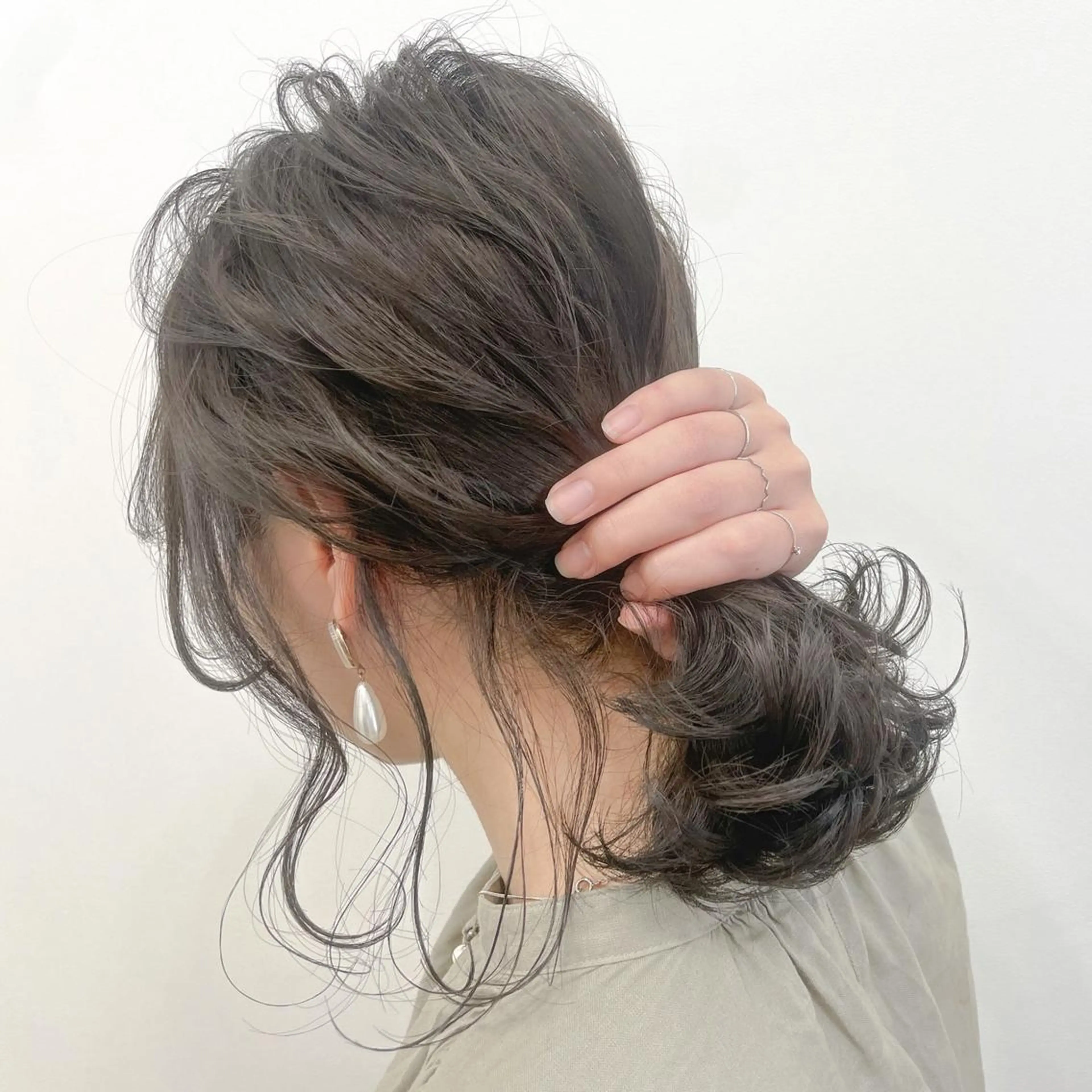 ミディアム カラー カット ヘアカラー Atem ☀️大町店のヘアスタイル