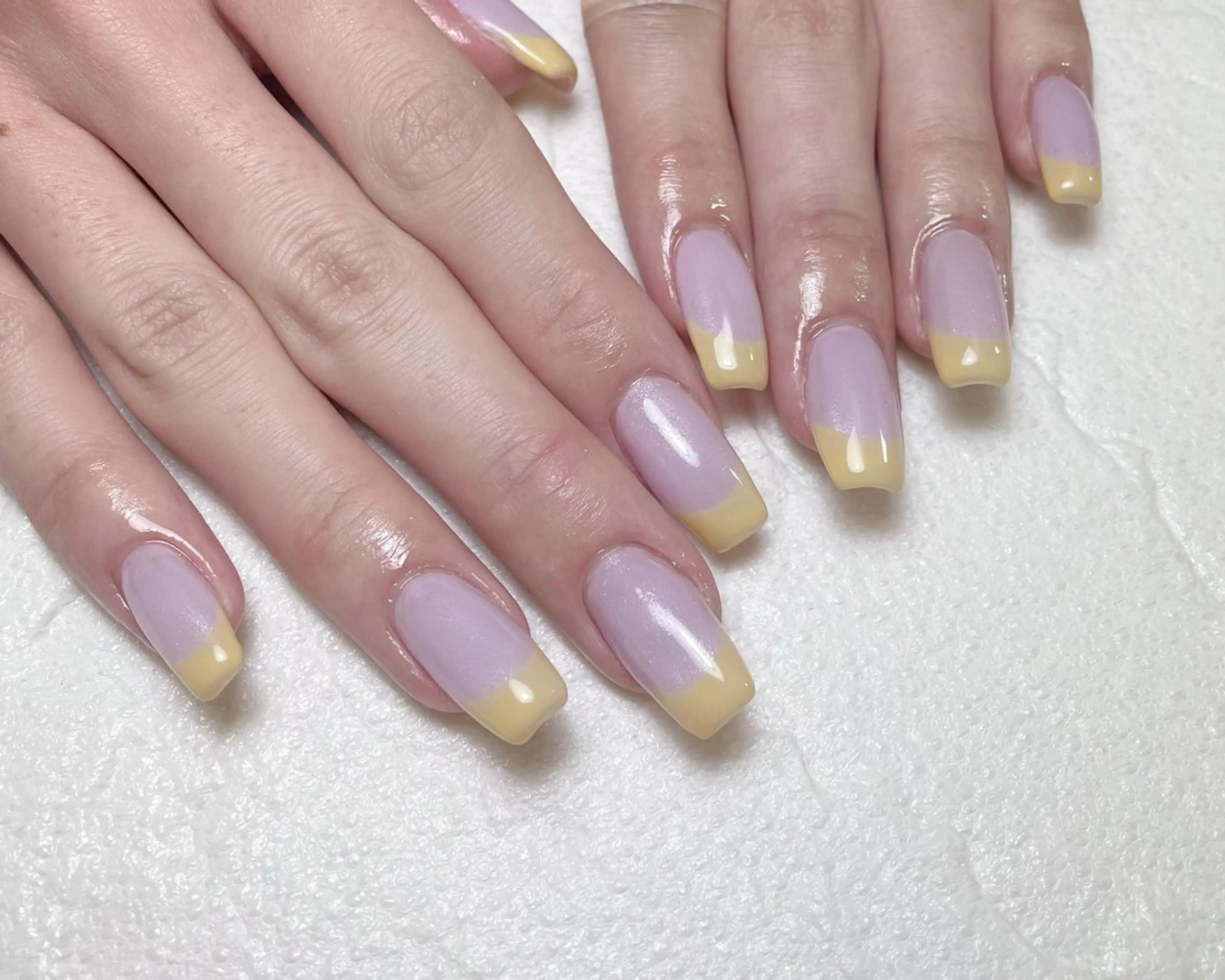 ネイル フレンチネイル ハンドネイル Lulu Nails ルルネイルズ所属・L u l u    N a i l sのネイルデザイン