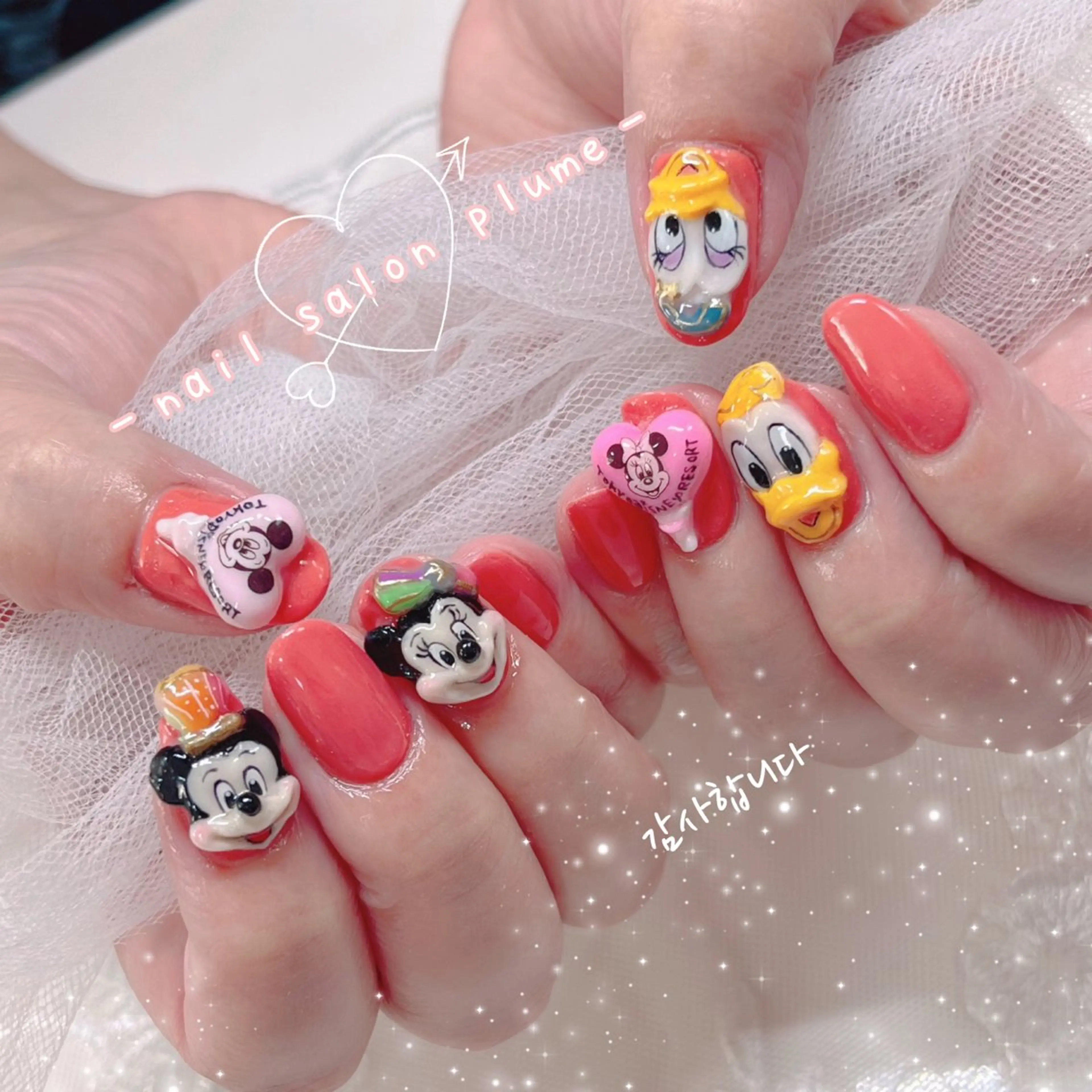 ネイル ハンドネイル plume nail ☆韓国ネイルのネイルデザイン