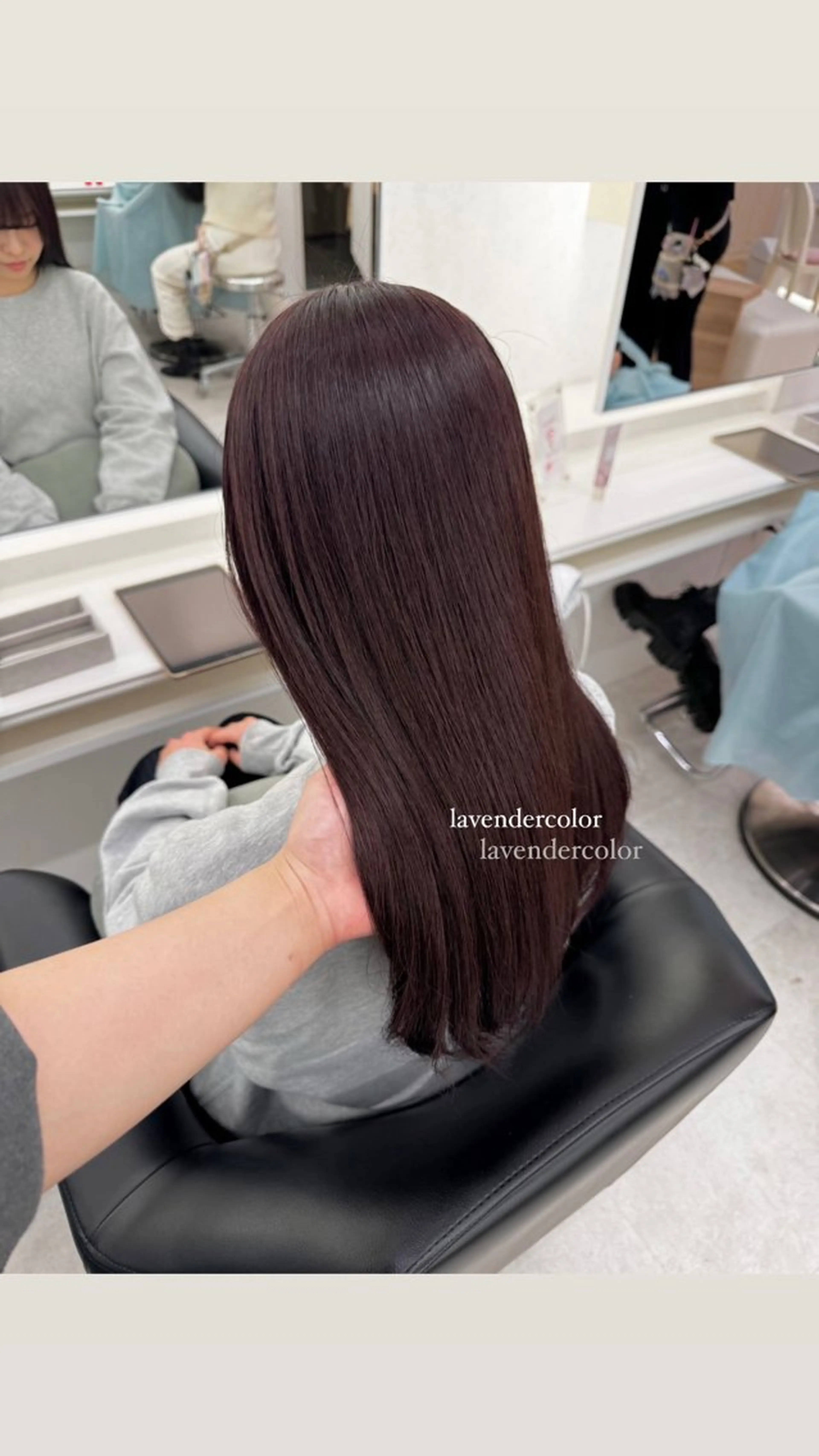 ロング カラー ヘアカラー ParveMix ♡白神みやびのヘアスタイル