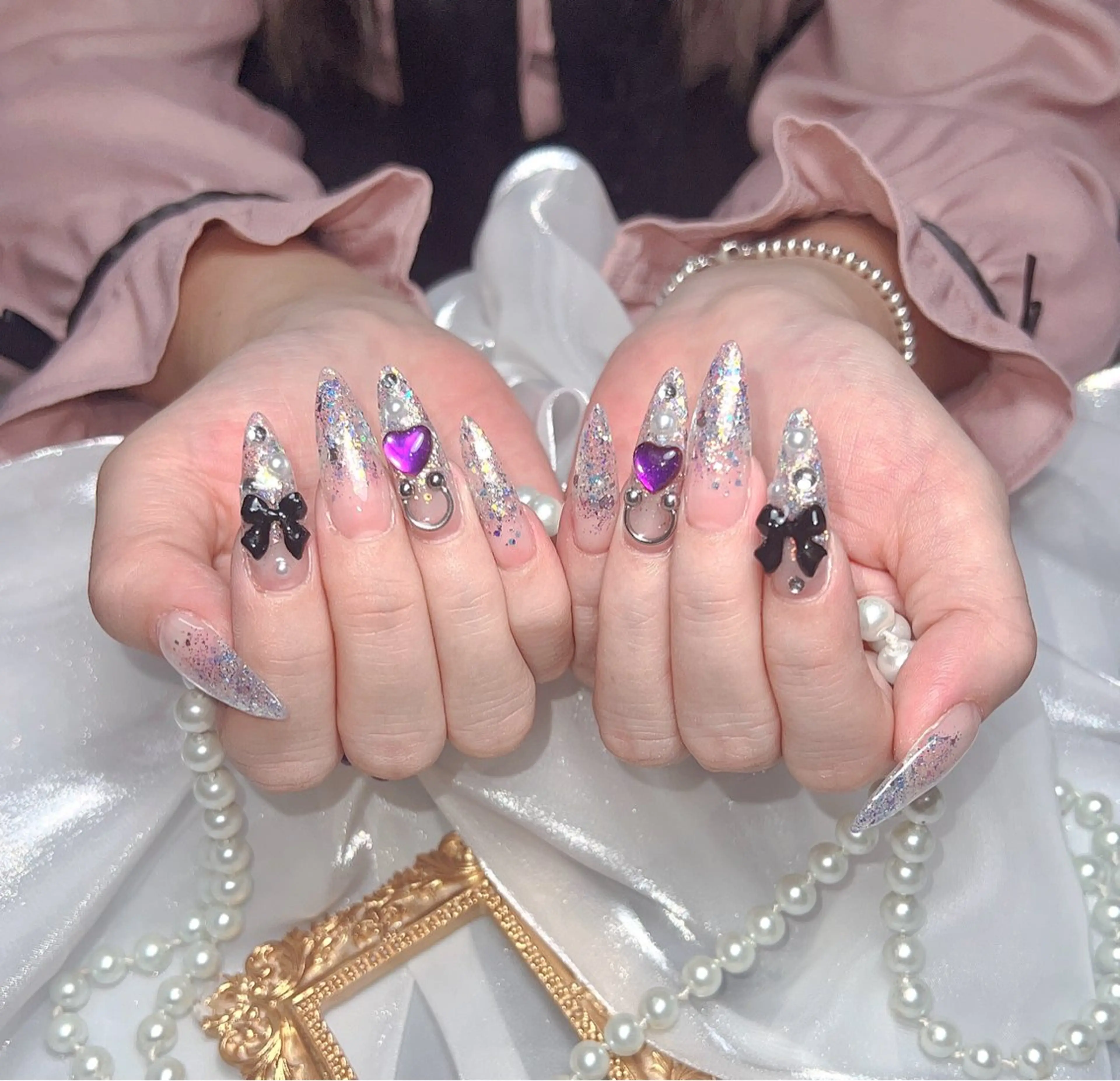 ネイル ハンドネイル UMI GINZA NAIL SALON所属・Yu na💖🎀のネイルデザイン