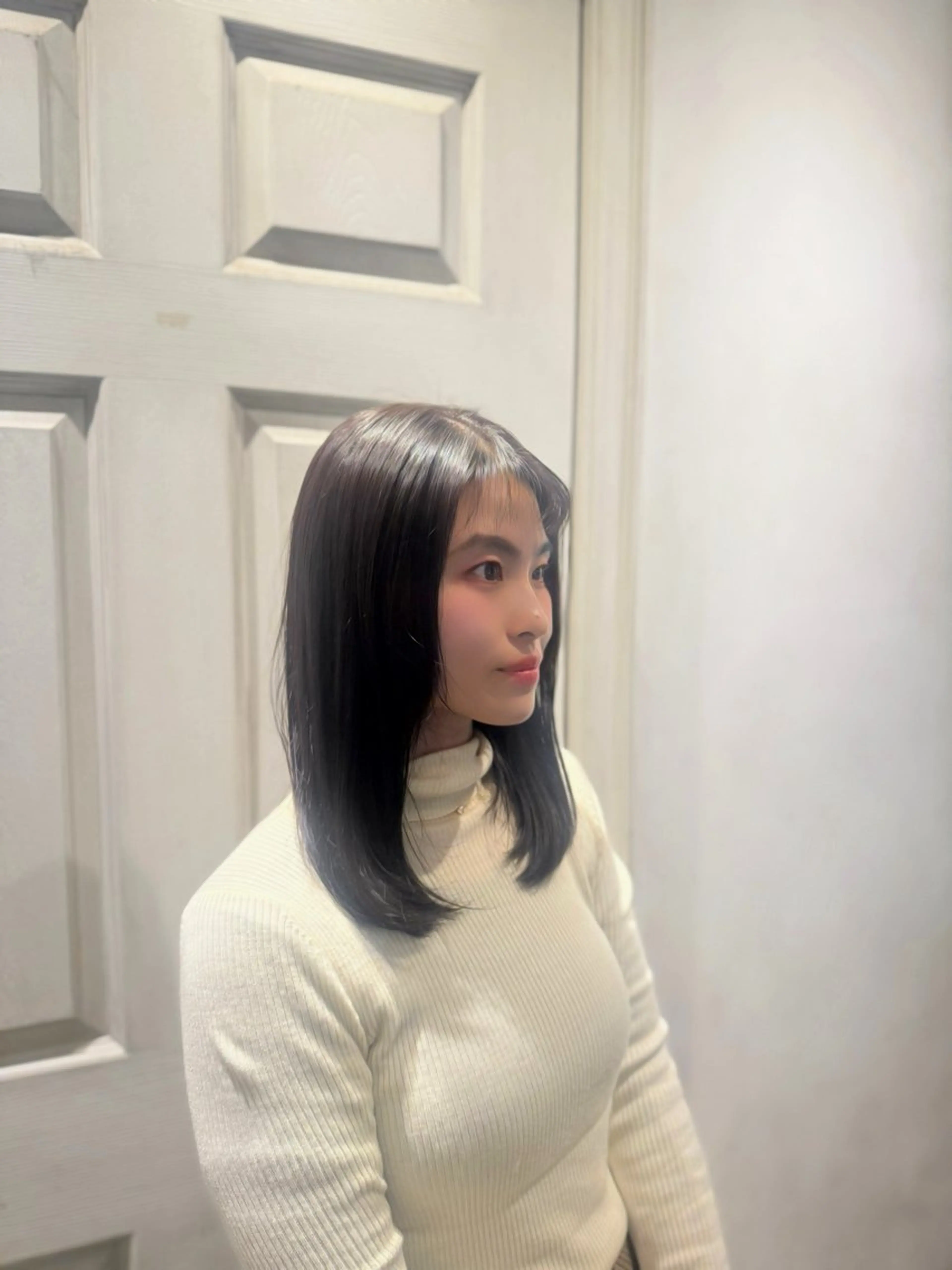 ロング カラー ヘアカラー トリートメント 新宿三丁目💜 空陽💙のヘアスタイル