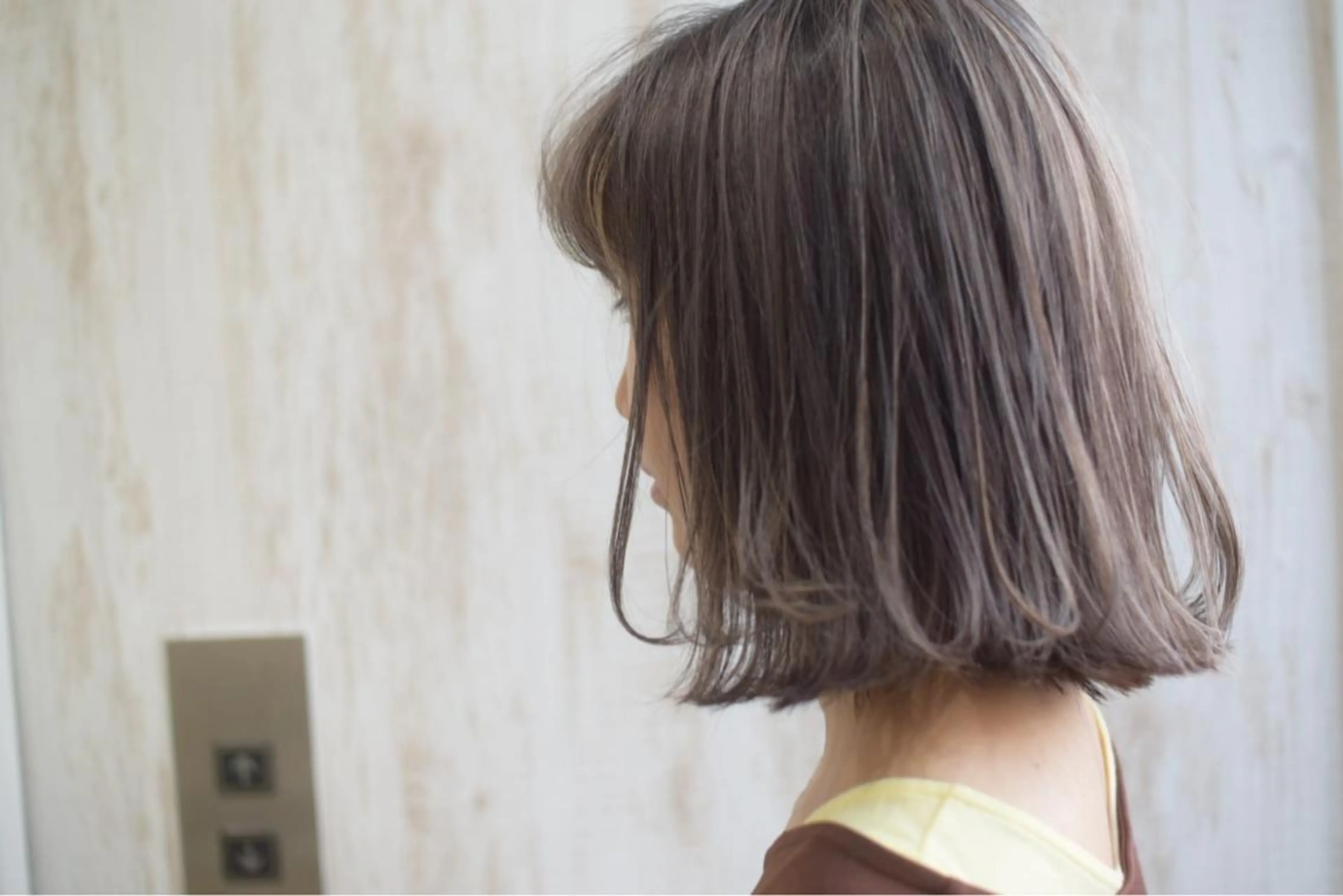 ショート カラー ブリーチ ハイライトカラー ハイライト ハイトーンカラー RYUのヘアスタイル