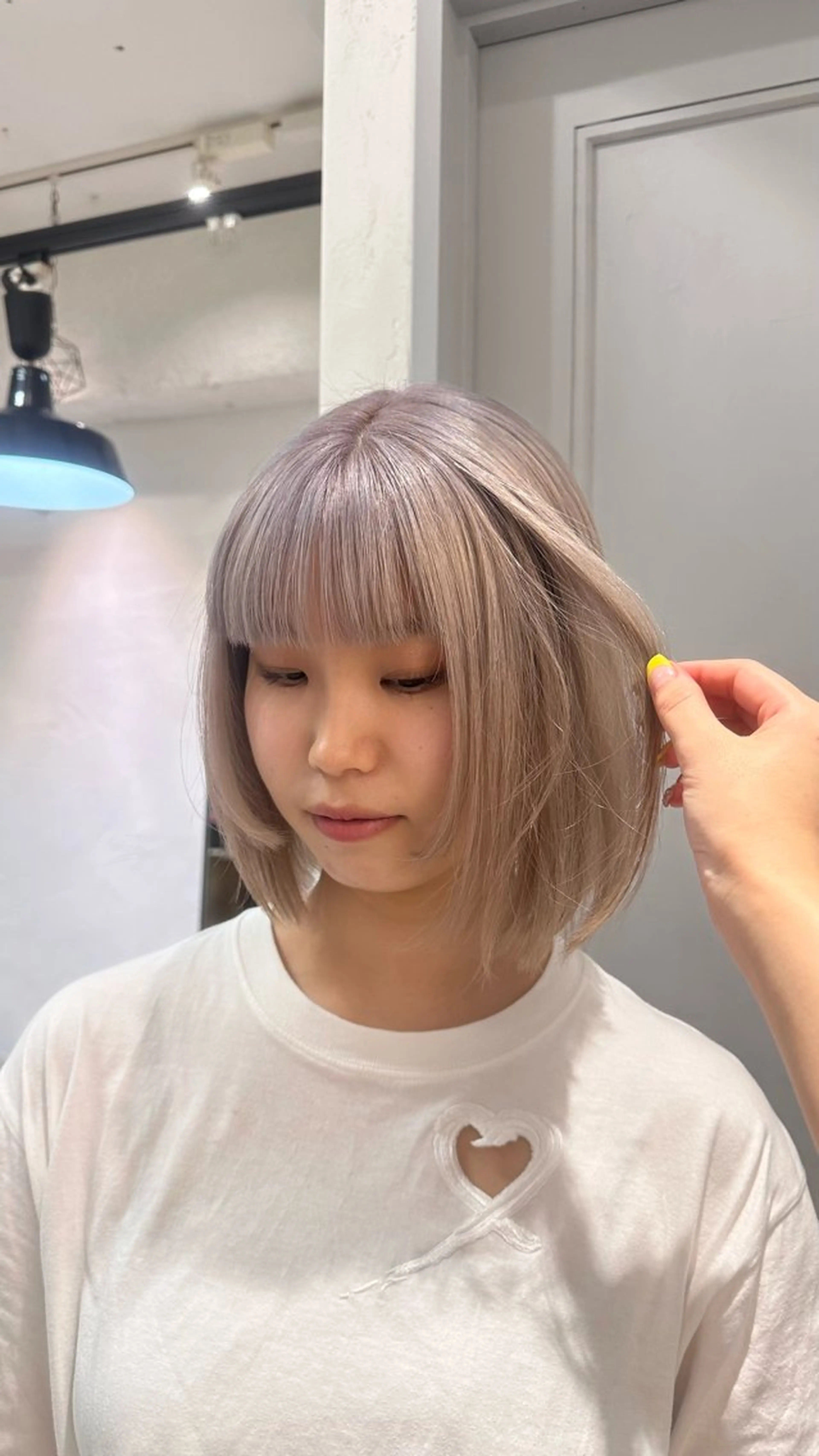 ショート カラー ヘアカラー Lomalia Rukaのヘアスタイル