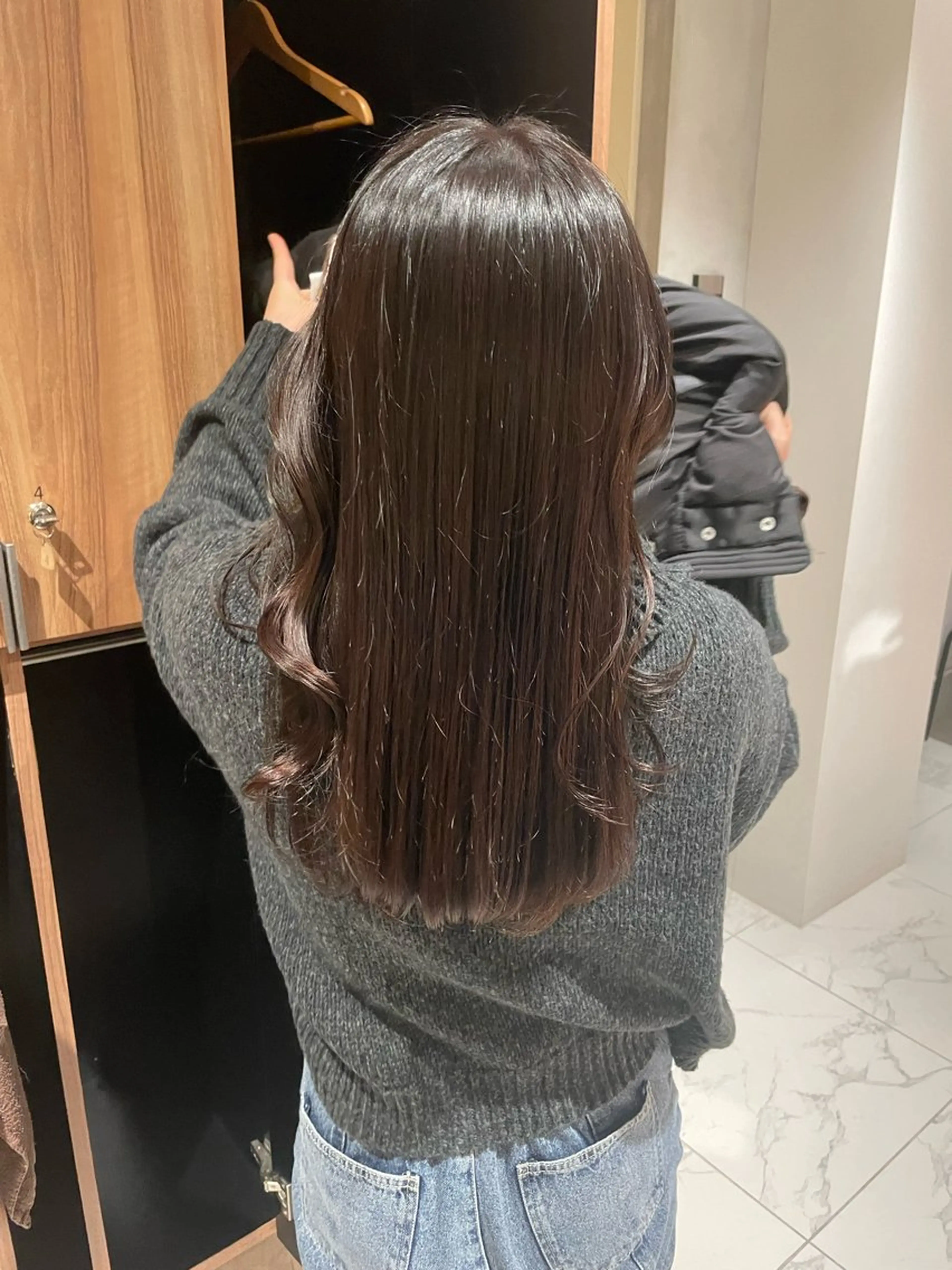 セミロング ヘアカラー RIN⌇ メンズ⌇ 艶カラー🌙のヘアスタイル