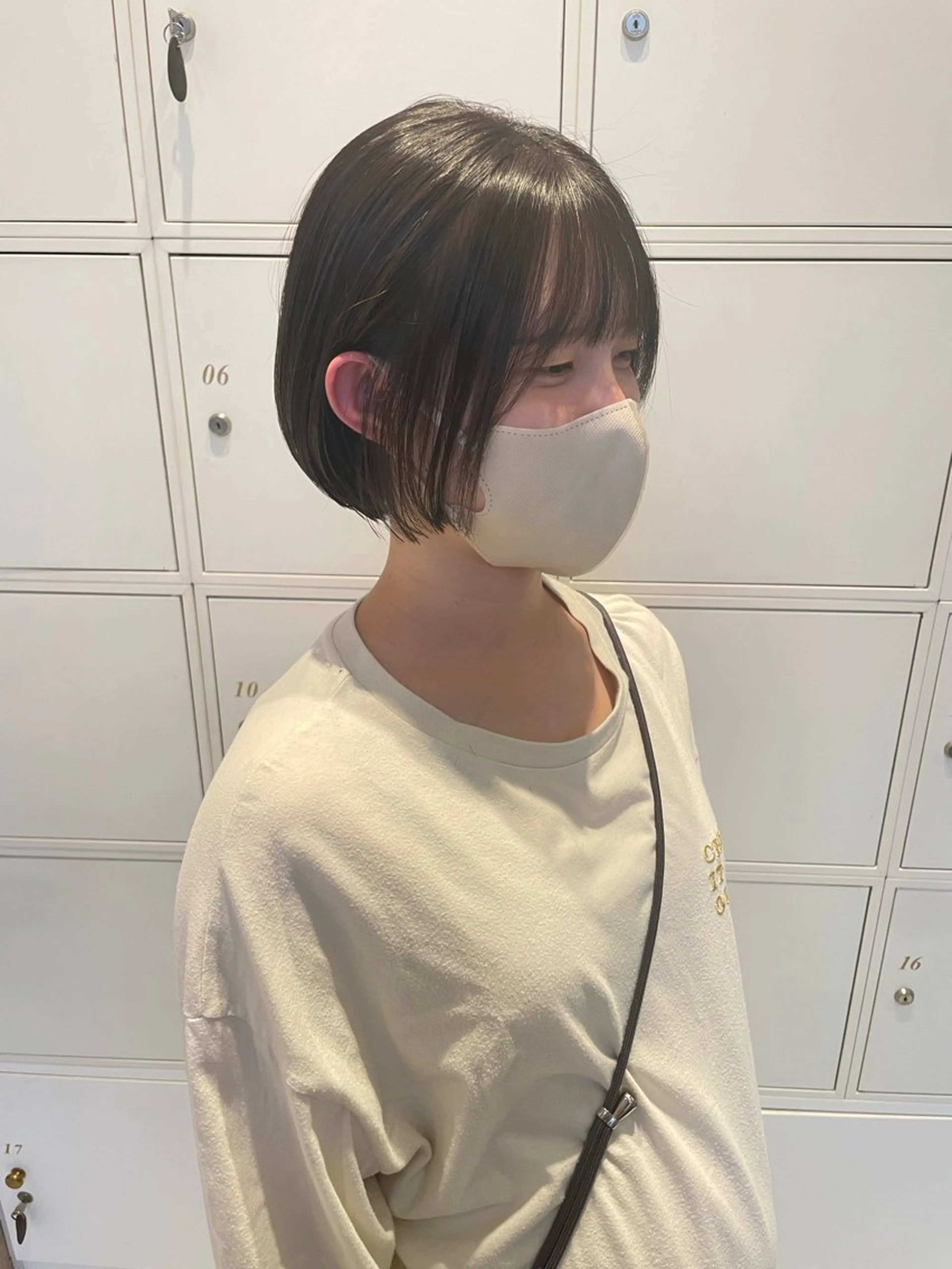 ミディアム ボブ 鶴岡で縮毛矯正なら お任せ！ハヤシナオミのヘアスタイル