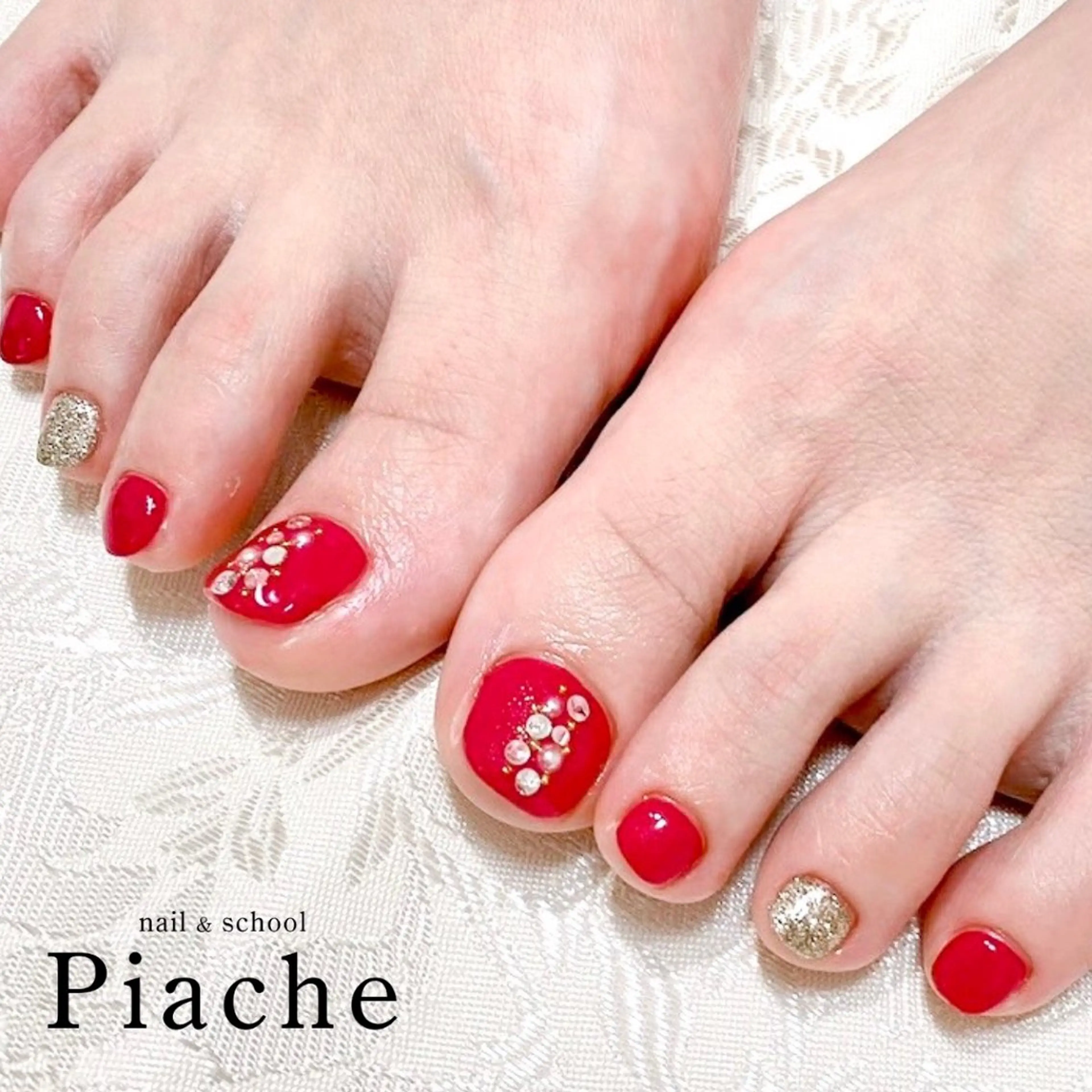 ネイル Piache ジュニアネイリストのネイルデザイン