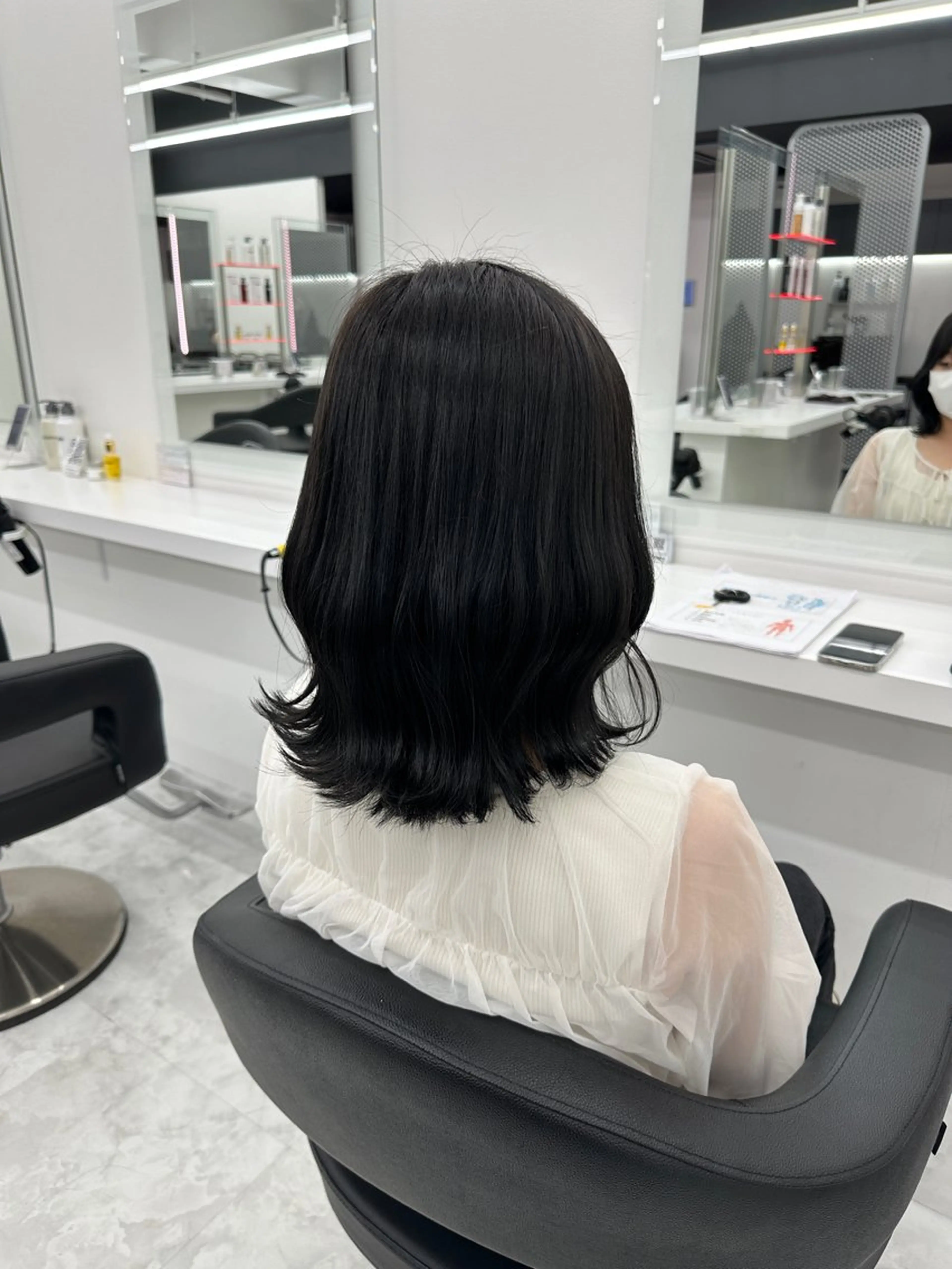 ロング カラー パーマ ヘアアレンジ メンズ キッズ ♥️韓国ヘア レイヤー♥️ゆりのヘアスタイル