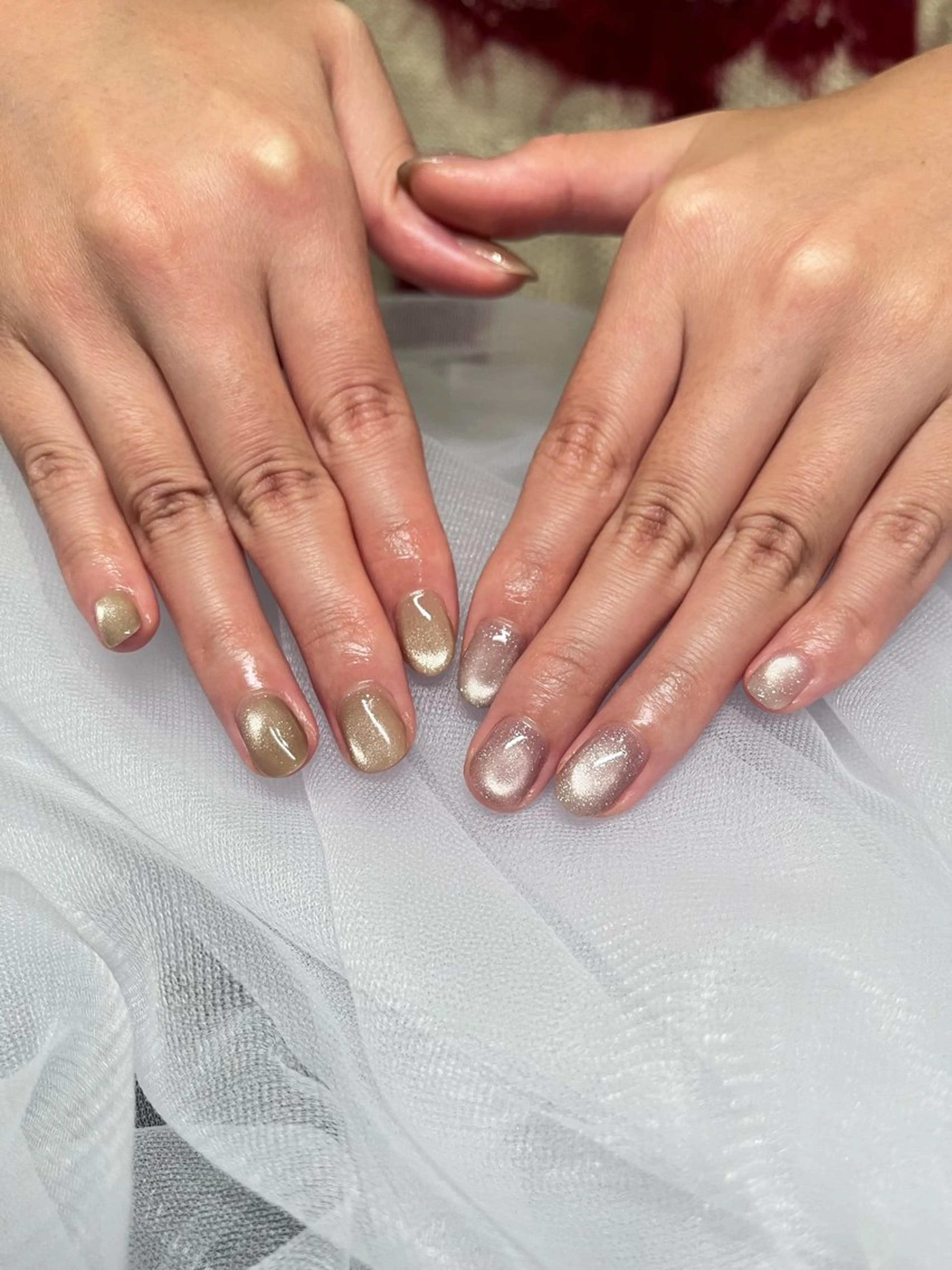 ネイル マグネットネイル ハンドネイル 伊藤 加奈子のネイルデザイン