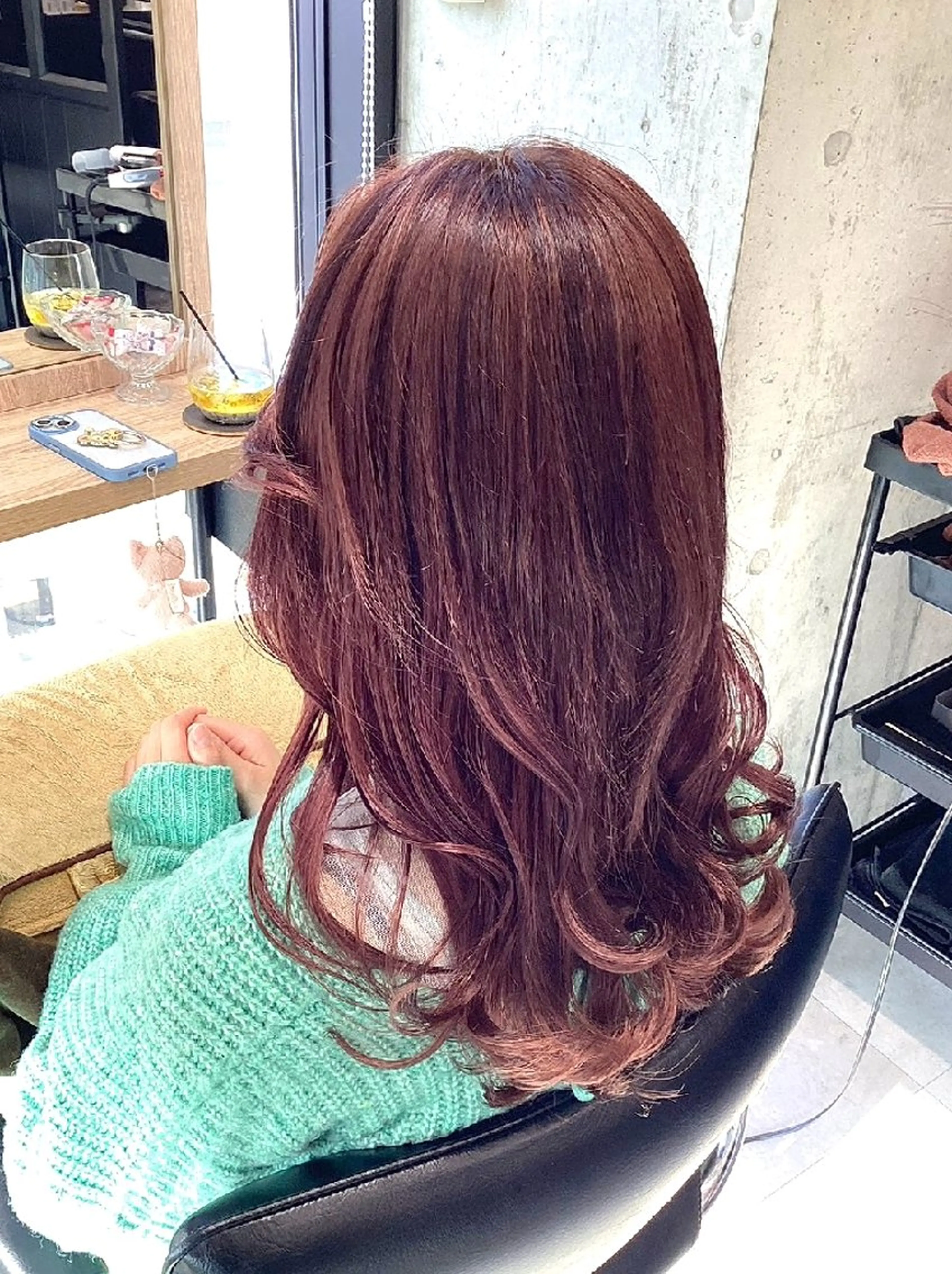 セミロング カラー ヘアカラー トリートメント ヘアアレンジ/透明感 カラー/AKARIのヘアスタイル