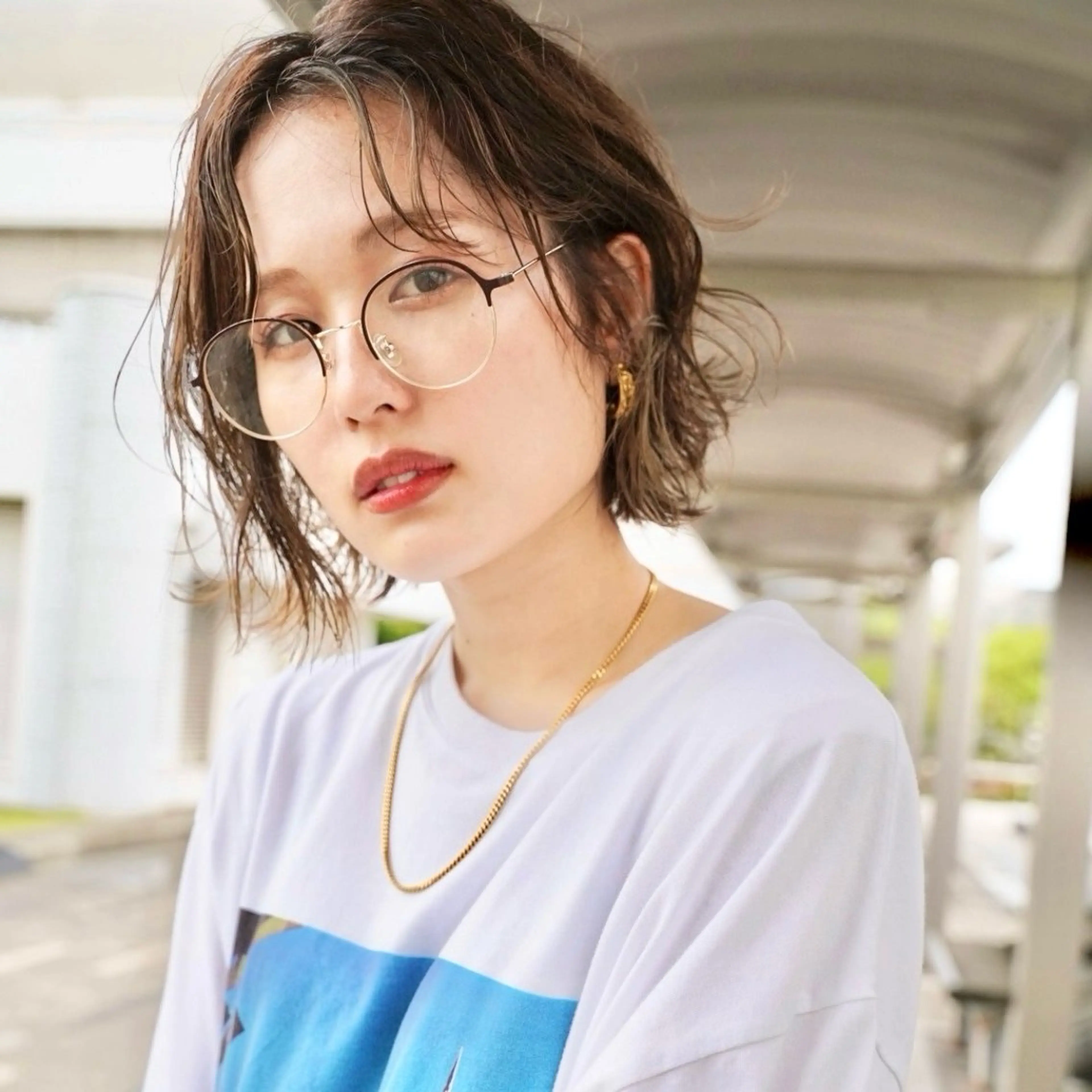 似合わせカット+ニュアンスカジュアルパーマの写真