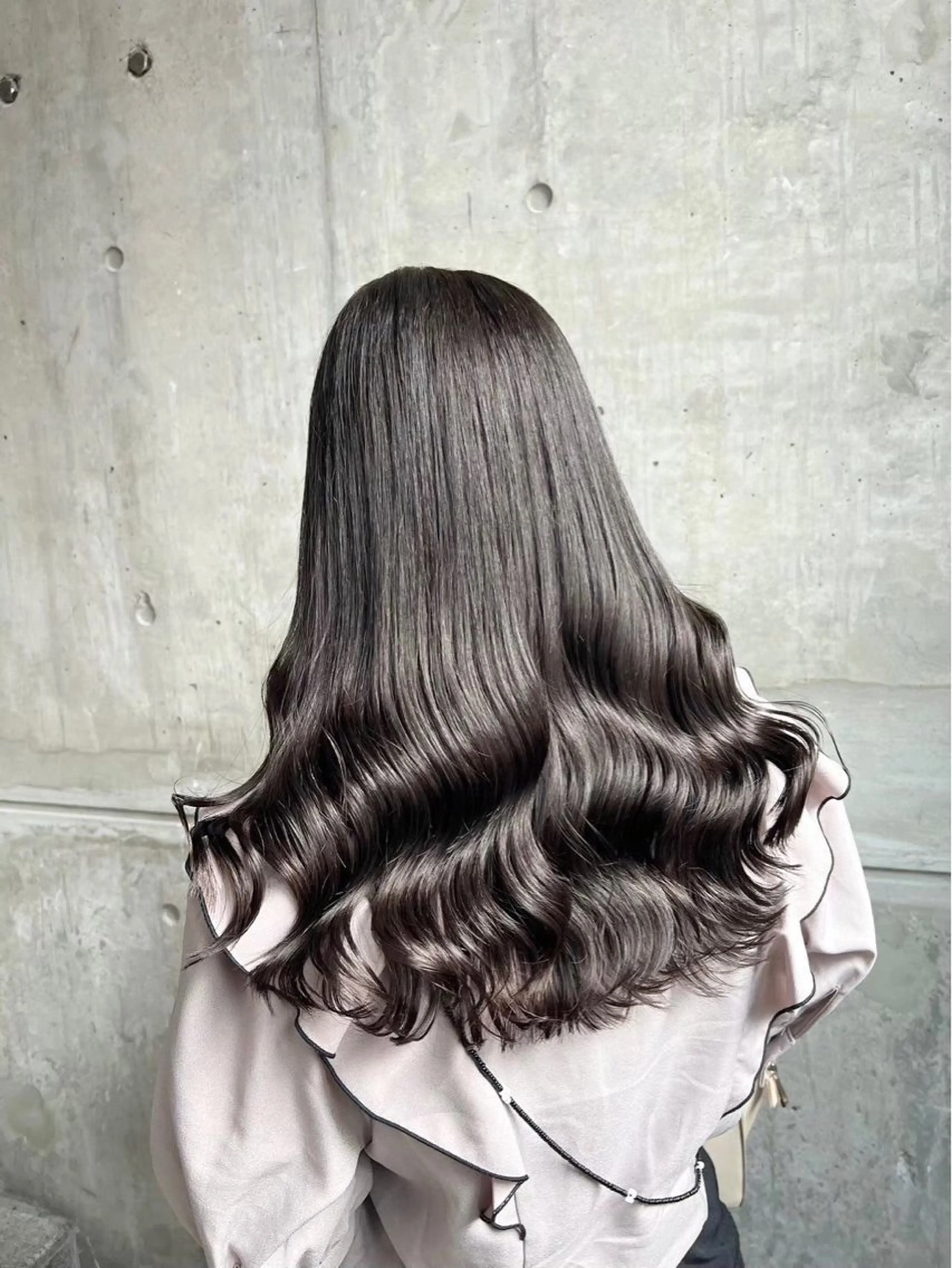ロング 髪質改善 トリートメント 上品艶カラー🤎 タイキ🤎🏹のヘアスタイル