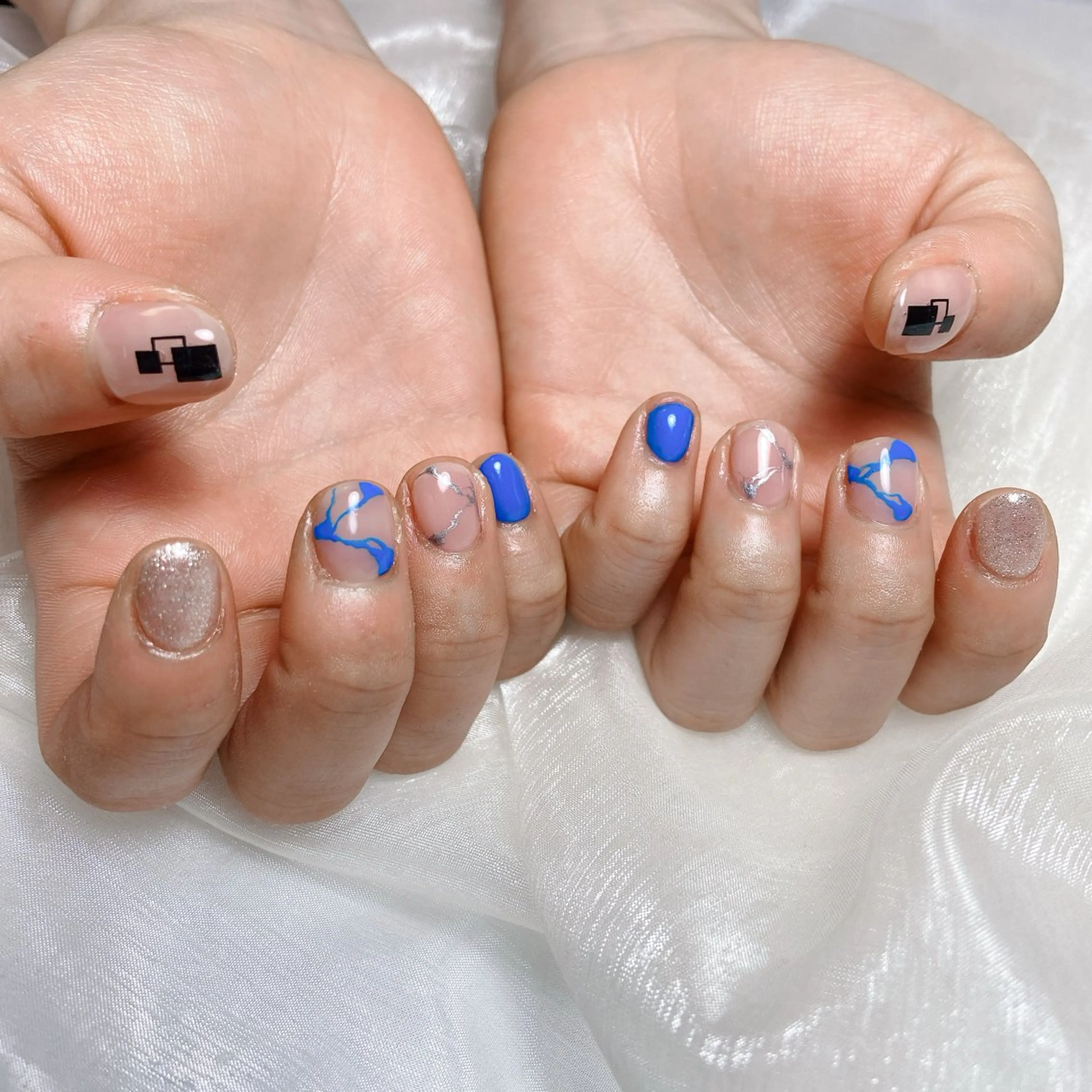 ネイル ニュアンスネイル ハンドネイル nailsalon REJOICEのネイルデザイン